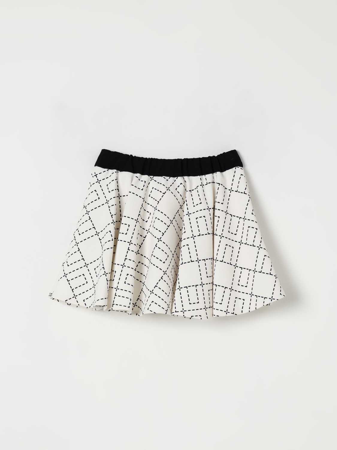 ELISABETTA FRANCHI LA MIA BAMBINA FALDA: Falda niños Elisabetta Franchi La Mia Bambina, Leche - Img 2