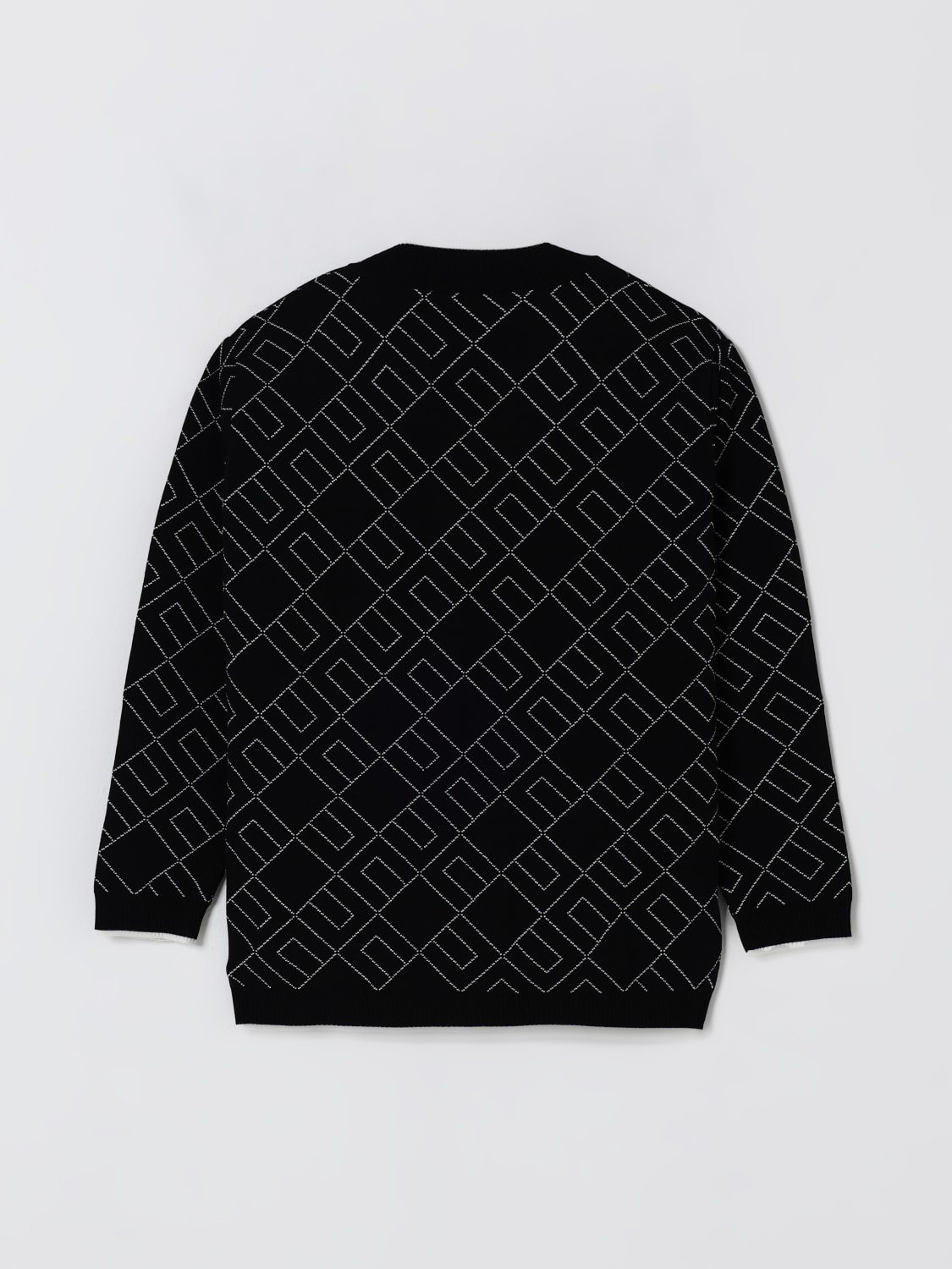 ELISABETTA FRANCHI LA MIA BAMBINA JERSEY: Jersey niños Elisabetta Franchi La Mia Bambina, Negro - Img 2