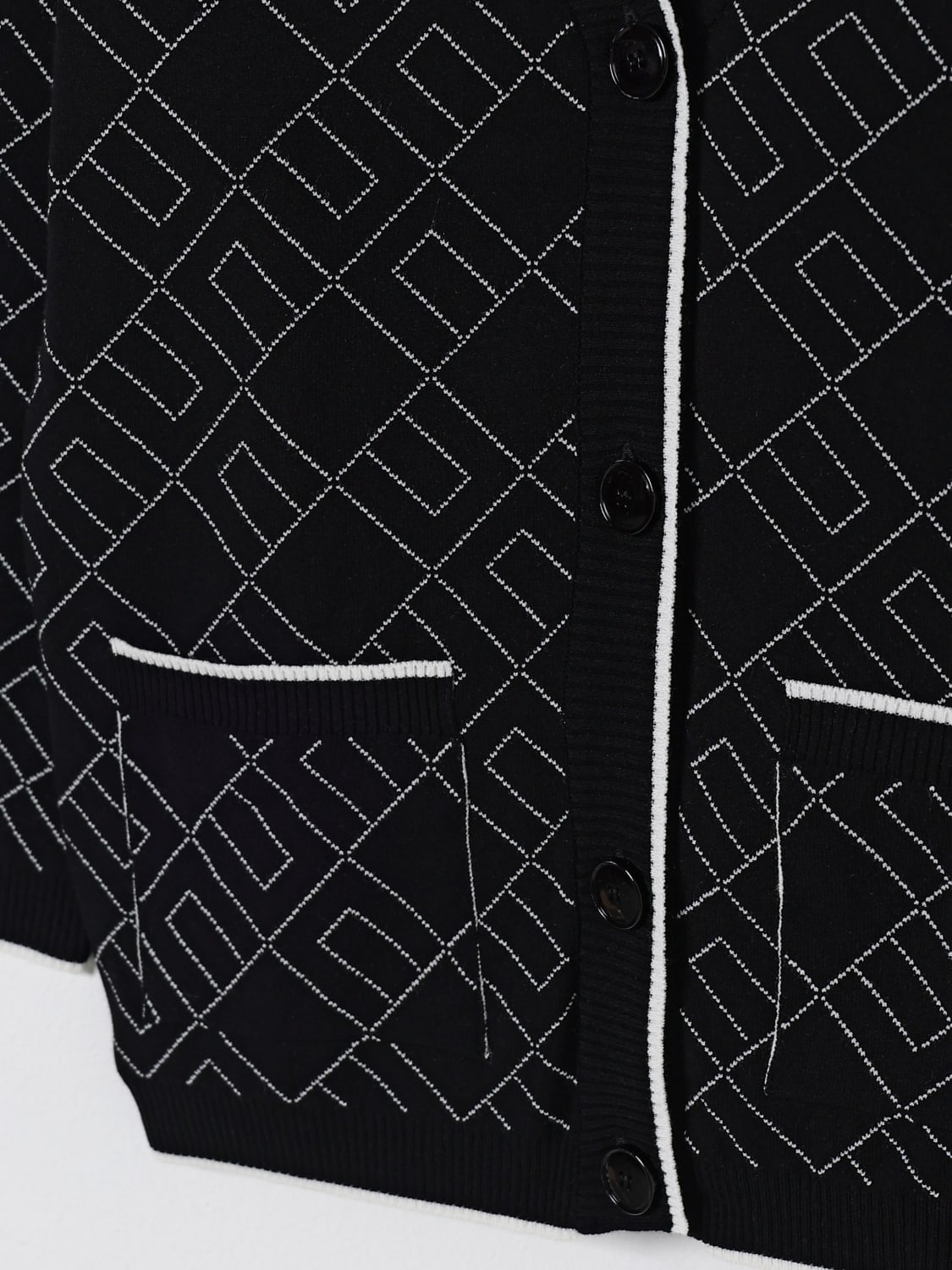 ELISABETTA FRANCHI LA MIA BAMBINA JERSEY: Jersey niños Elisabetta Franchi La Mia Bambina, Negro - Img 3