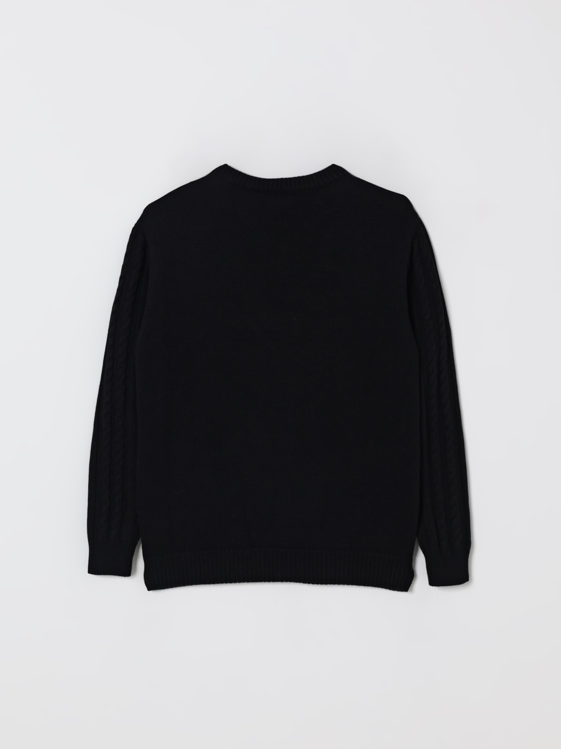 ELISABETTA FRANCHI LA MIA BAMBINA PULL: Pull enfant Elisabetta Franchi La Mia Bambina, Noir - Img 2