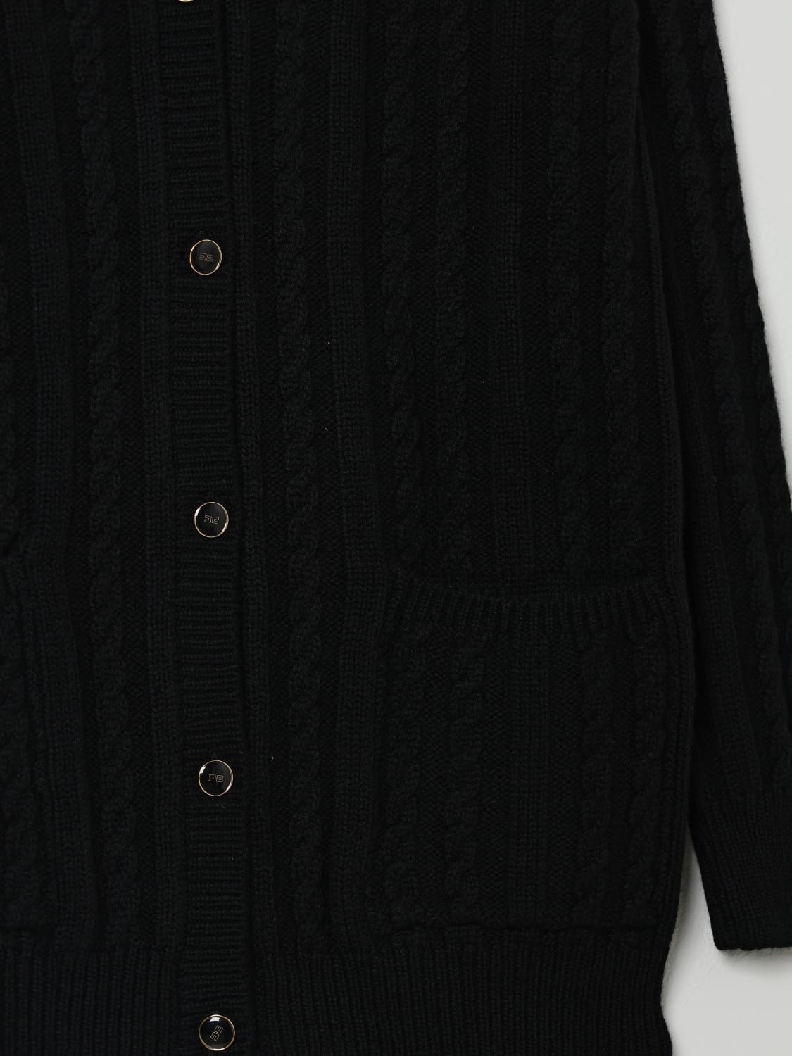 ELISABETTA FRANCHI LA MIA BAMBINA SWEATER: Sweater kids Elisabetta Franchi La Mia Bambina, Black - Img 3