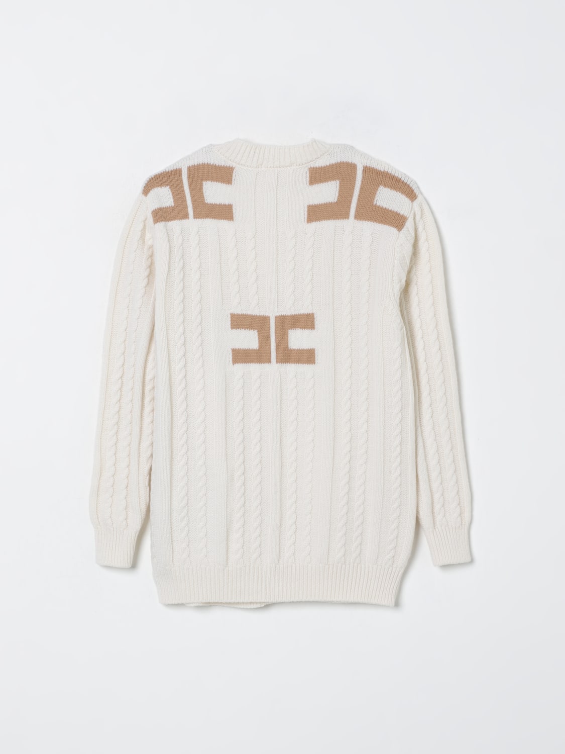 ELISABETTA FRANCHI LA MIA BAMBINA PULLOVER: Pullover kinder Elisabetta Franchi La Mia Bambina, Ivory - Img 2
