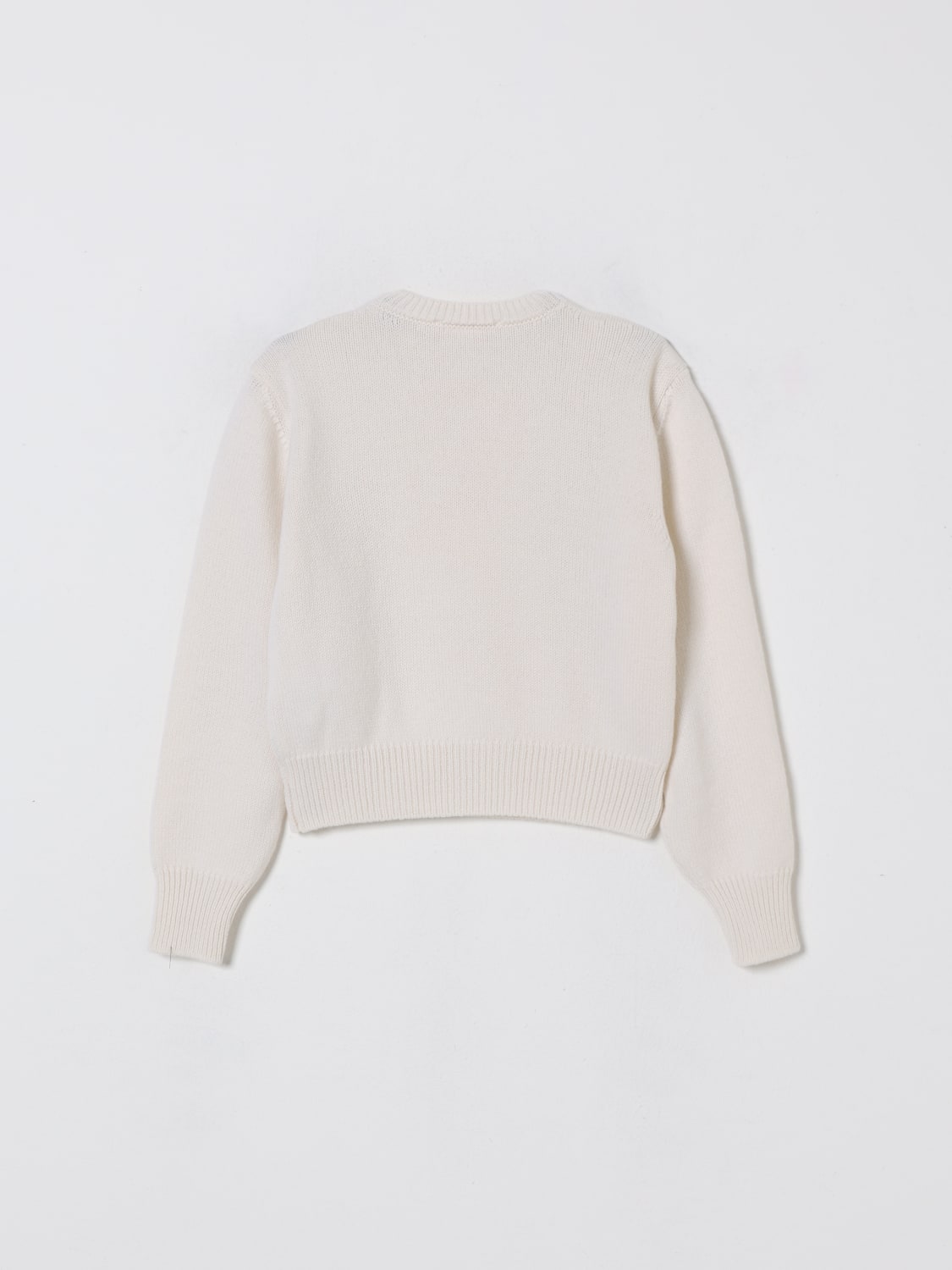ELISABETTA FRANCHI LA MIA BAMBINA SWEATER: Sweater kids Elisabetta Franchi La Mia Bambina, Ivory - Img 2