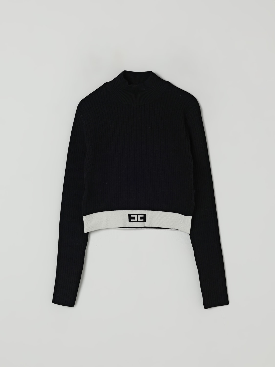 ELISABETTA FRANCHI LA MIA BAMBINA PULLOVER: Pullover kinder Elisabetta Franchi La Mia Bambina, Schwarz - Img 1