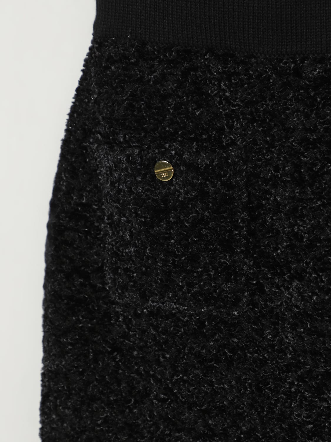 ELISABETTA FRANCHI LA MIA BAMBINA FALDA: Falda niños Elisabetta Franchi La Mia Bambina, Negro - Img 3