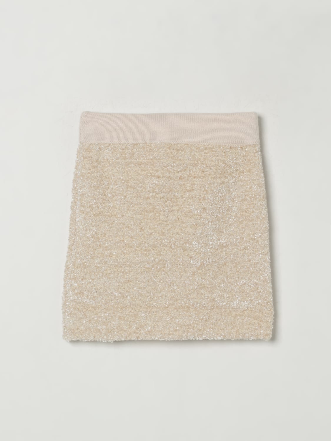 ELISABETTA FRANCHI LA MIA BAMBINA SKIRT: Skirt kids Elisabetta Franchi La Mia Bambina, Champagne - Img 2