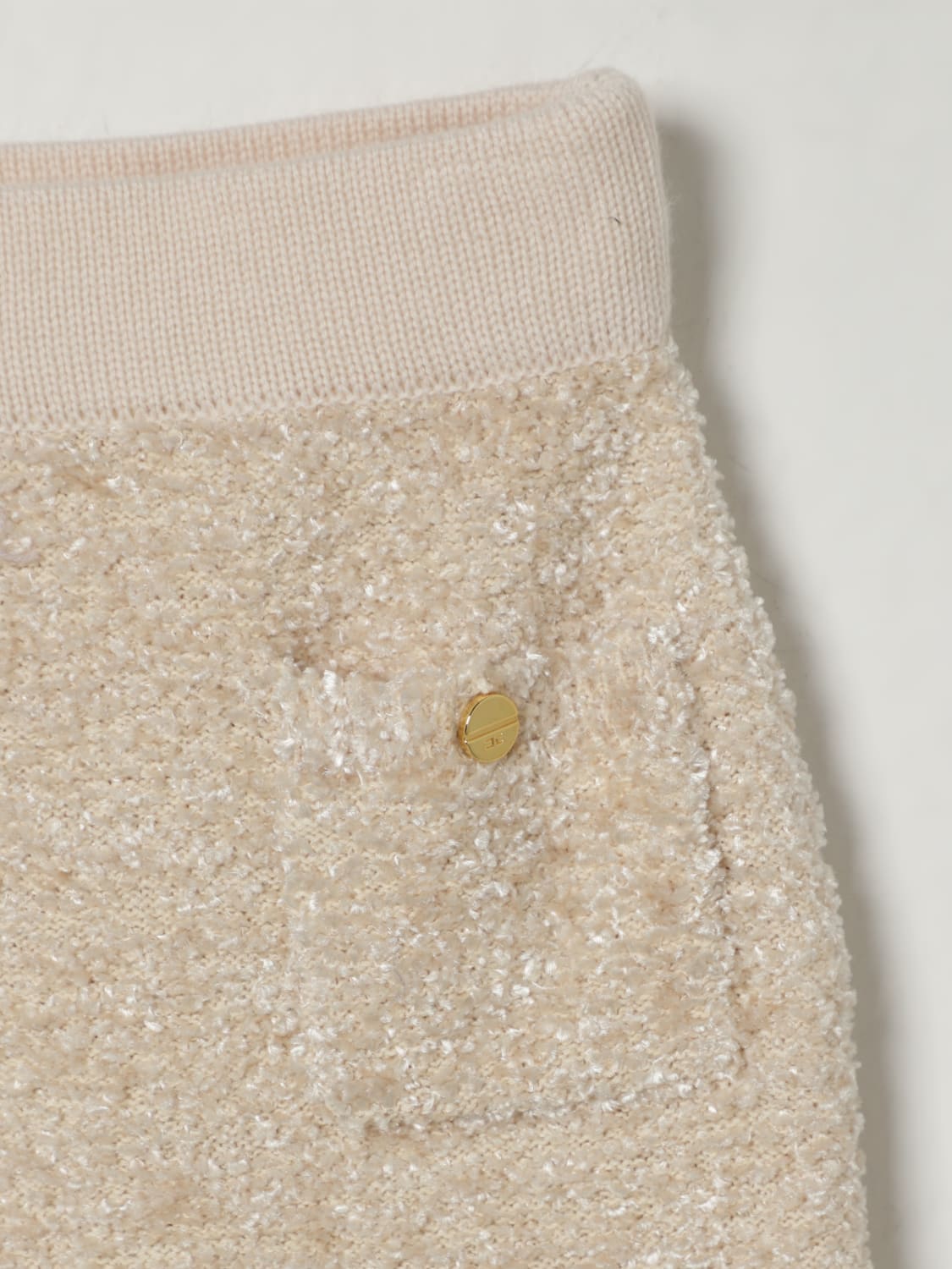 ELISABETTA FRANCHI LA MIA BAMBINA SKIRT: Skirt kids Elisabetta Franchi La Mia Bambina, Champagne - Img 3