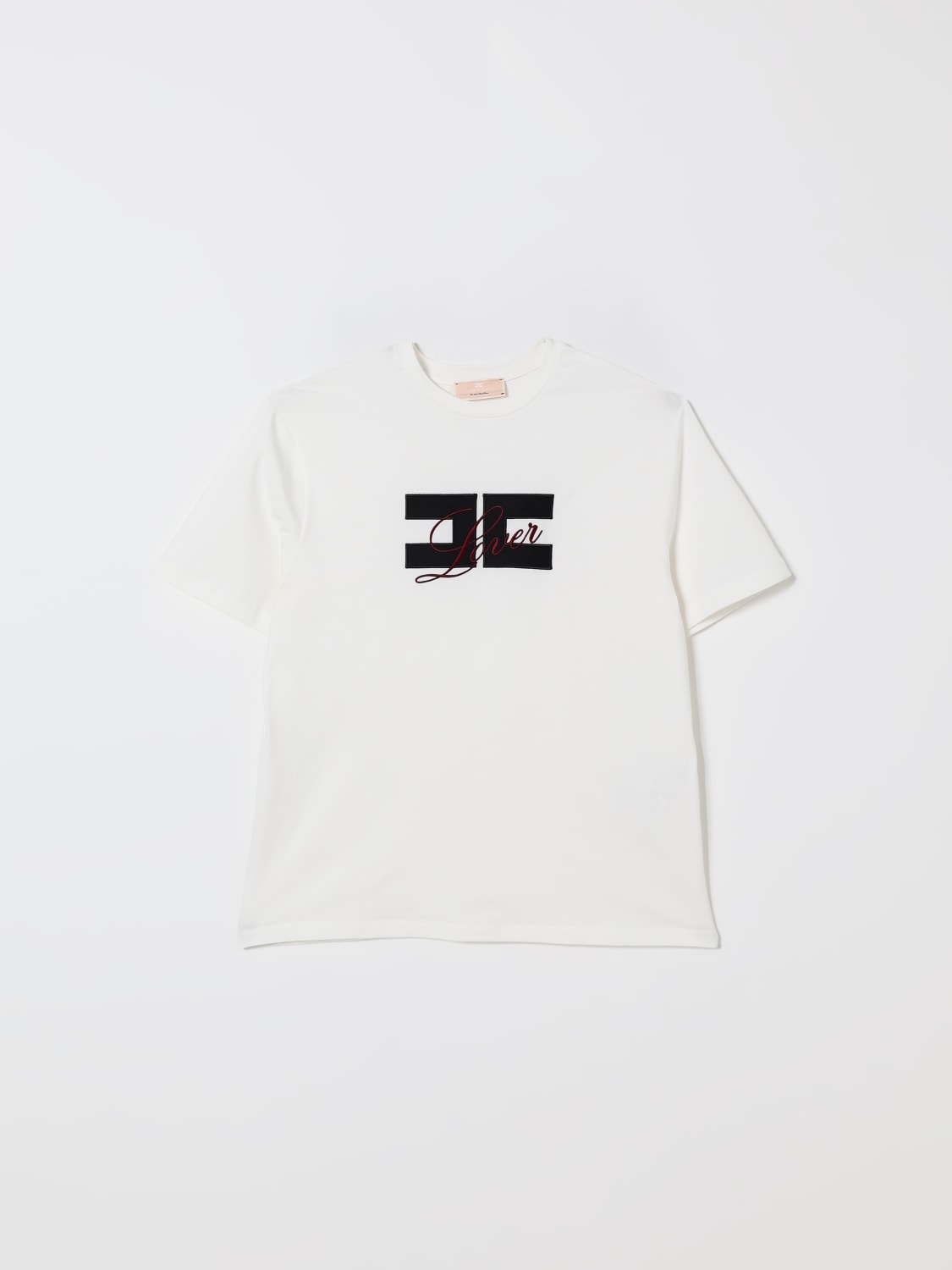 ELISABETTA FRANCHI LA MIA BAMBINA CAMISETA: Camisetas niños Elisabetta Franchi La Mia Bambina, Blanco - Img 1