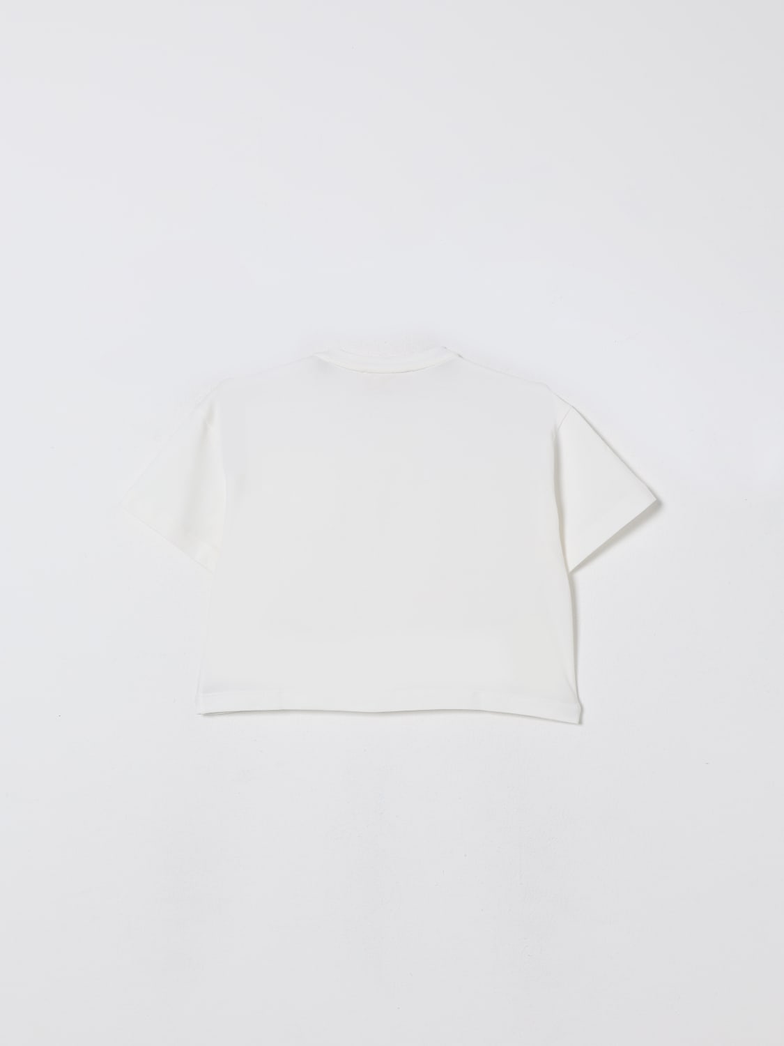 ELISABETTA FRANCHI LA MIA BAMBINA CAMISETA: Camisetas niños Elisabetta Franchi La Mia Bambina, Blanco - Img 2