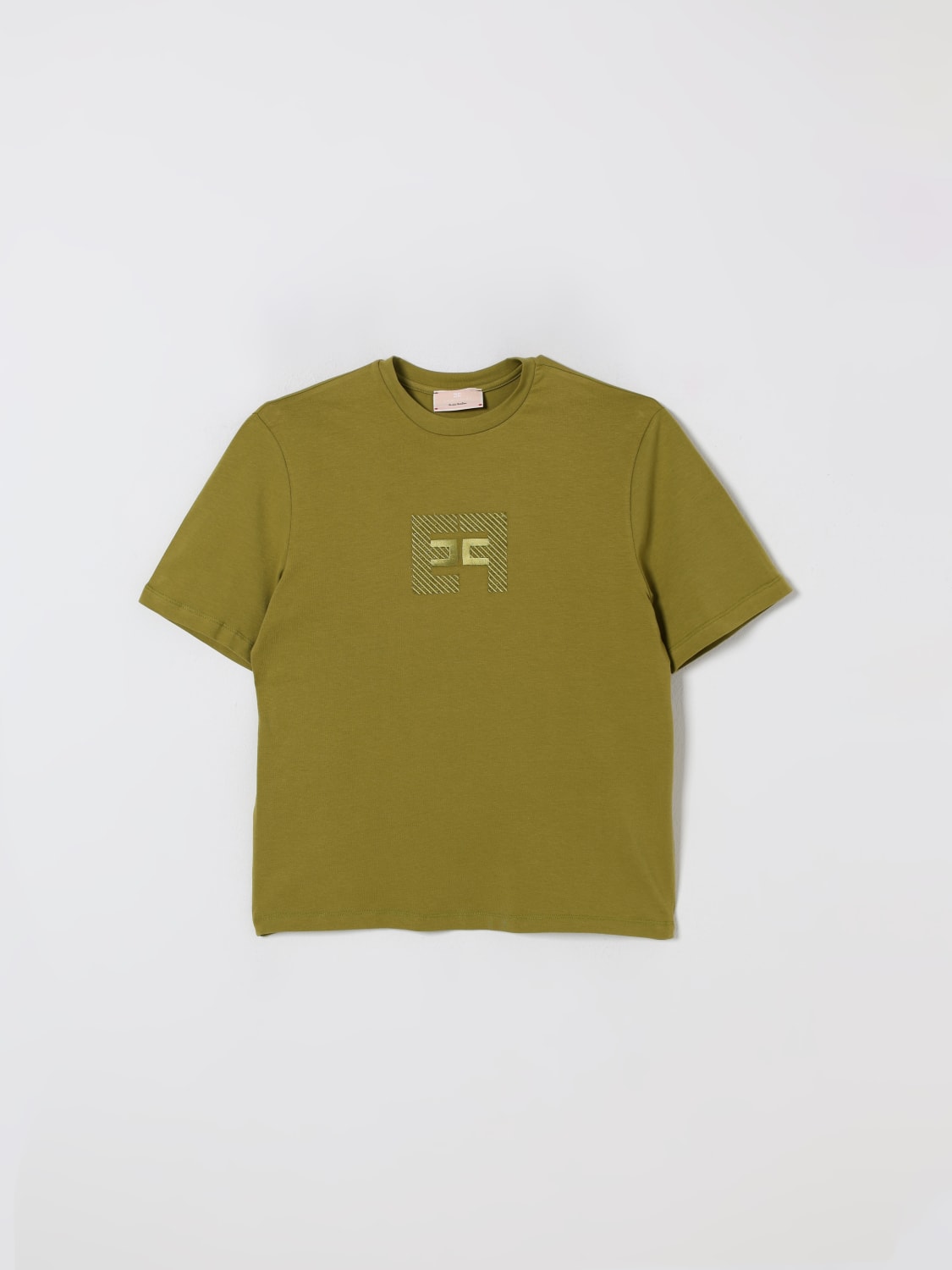 ELISABETTA FRANCHI LA MIA BAMBINA T-SHIRT: T-shirt kids Elisabetta Franchi La Mia Bambina, Green - Img 1