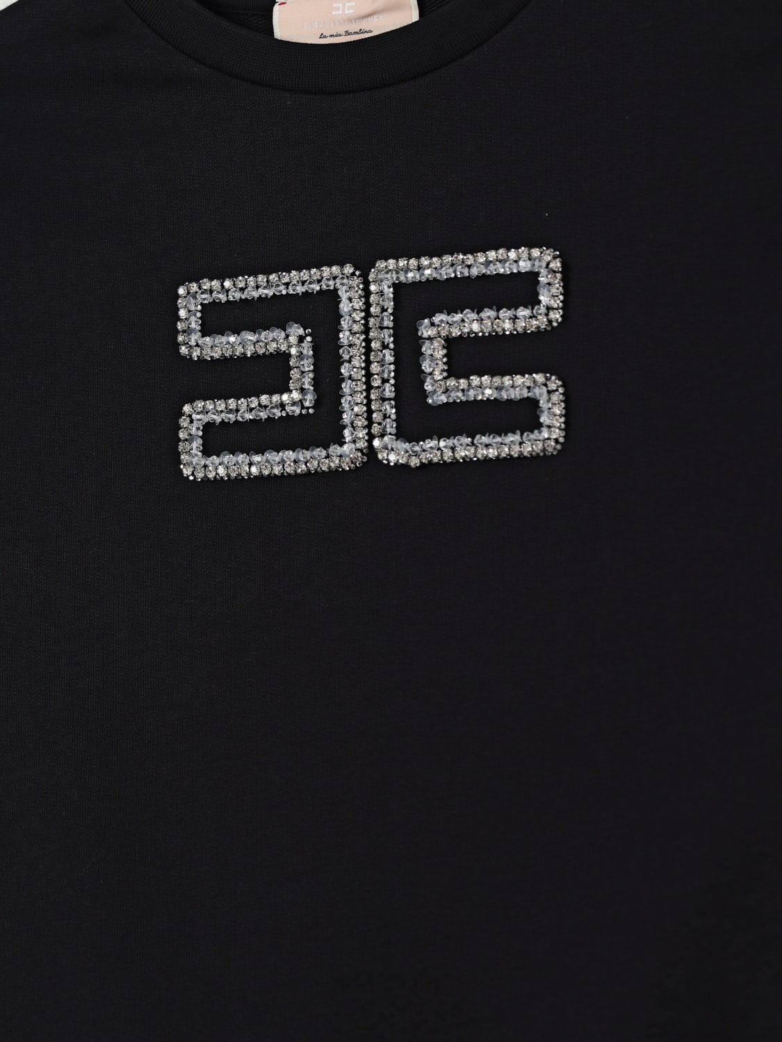 ELISABETTA FRANCHI LA MIA BAMBINA SWEATER: Sweater kids Elisabetta Franchi La Mia Bambina, Black - Img 3