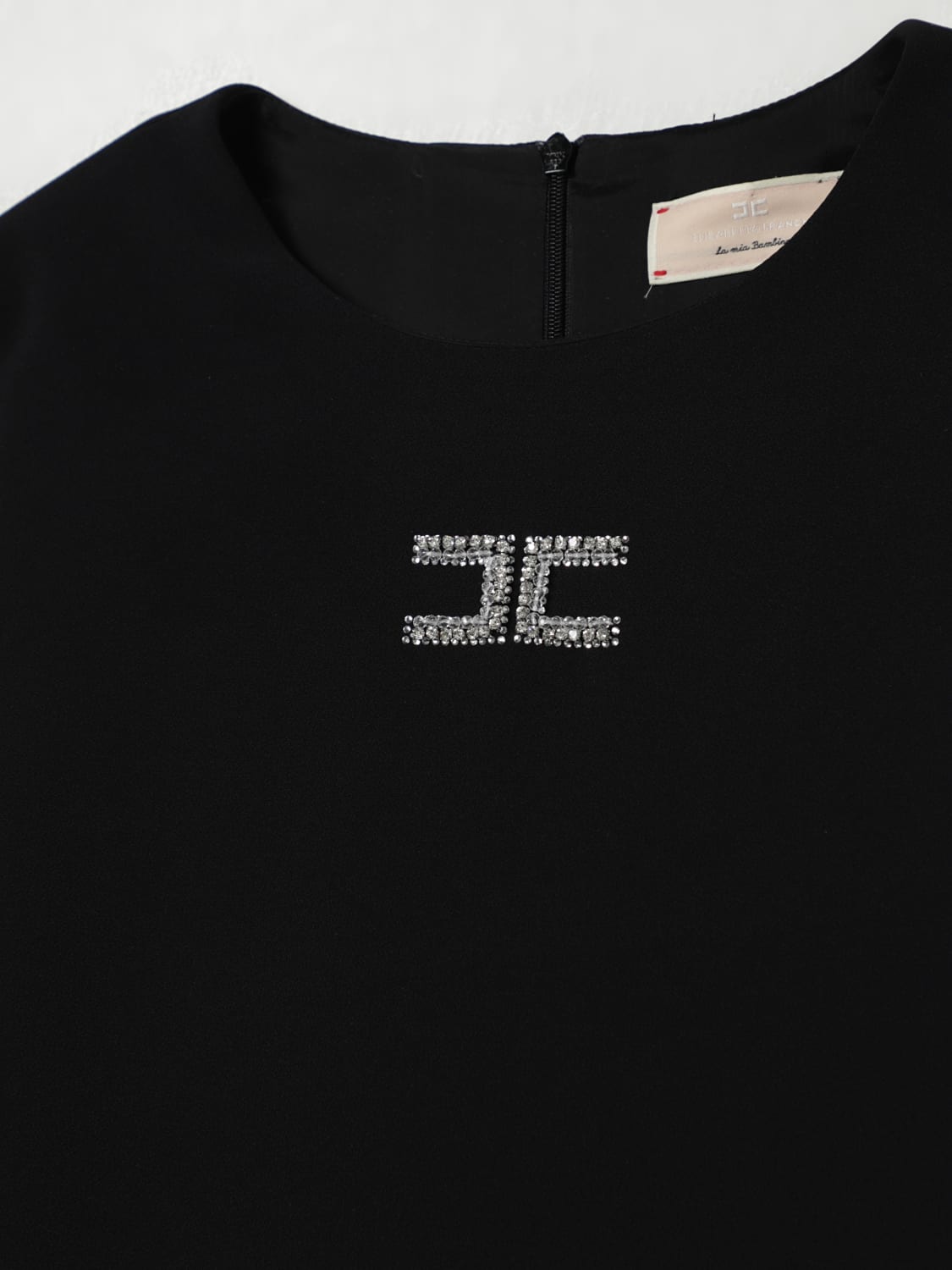 ELISABETTA FRANCHI LA MIA BAMBINA VESTIDO: Vestido niños Elisabetta Franchi La Mia Bambina, Negro - Img 3