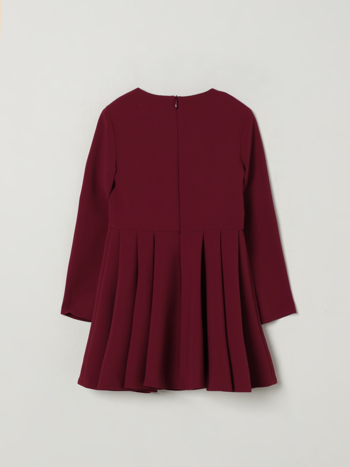 ELISABETTA FRANCHI LA MIA BAMBINA VESTIDO: Vestido niños Elisabetta Franchi La Mia Bambina, Granate - Img 2