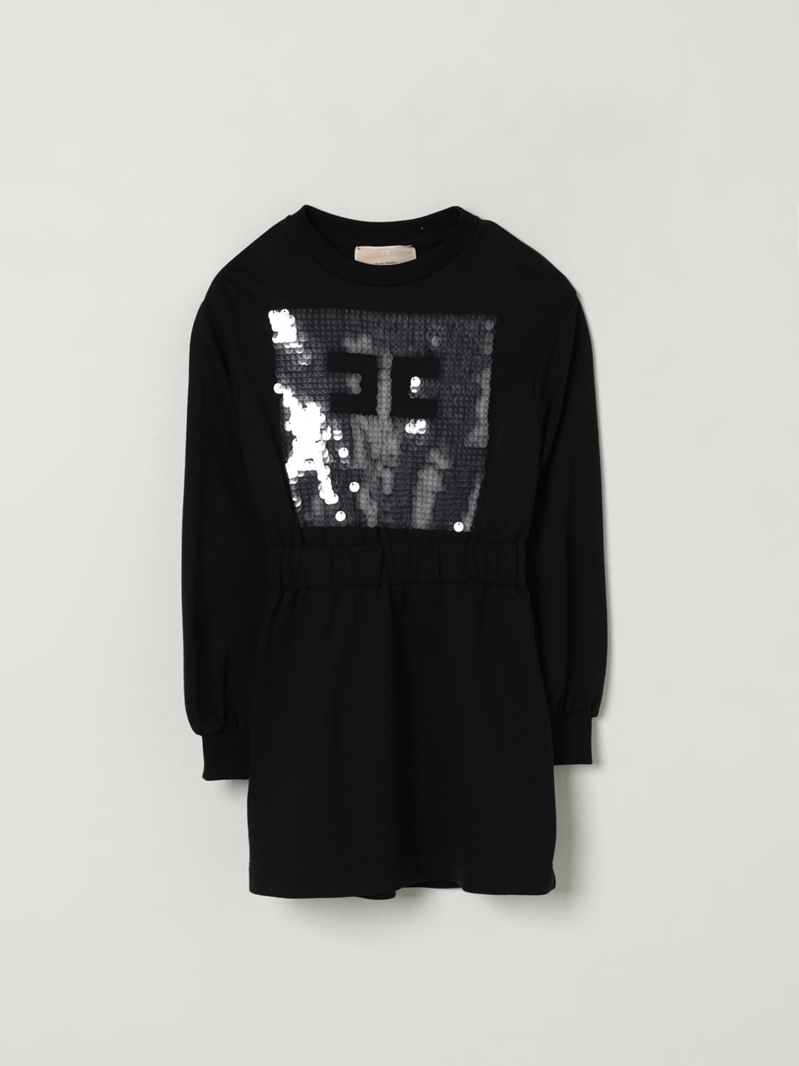 ELISABETTA FRANCHI LA MIA BAMBINA KLEID: Kleid kinder Elisabetta Franchi La Mia Bambina, Schwarz - Img 1