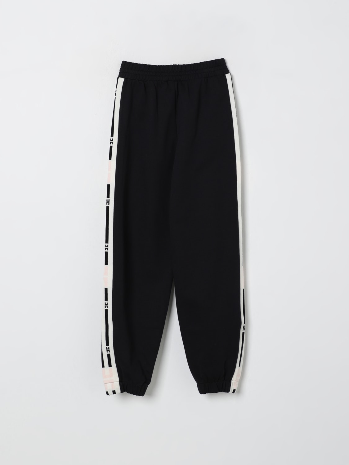 ELISABETTA FRANCHI LA MIA BAMBINA PANTALONI: Pantalone jogging Elisabetta Franchi La Mia Bambina, Nero - Img 2