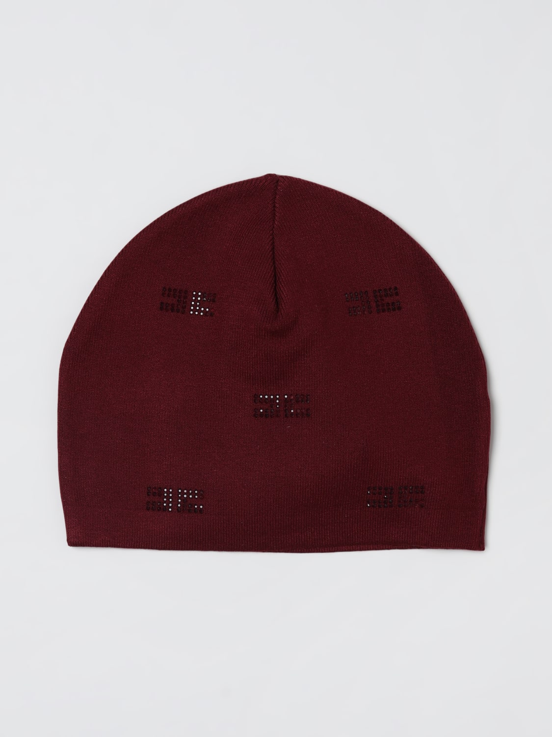 ELISABETTA FRANCHI LA MIA BAMBINA 帽子: 女童帽子 儿童 Elisabetta Franchi La Mia Bambina, 酒红 - Img 2