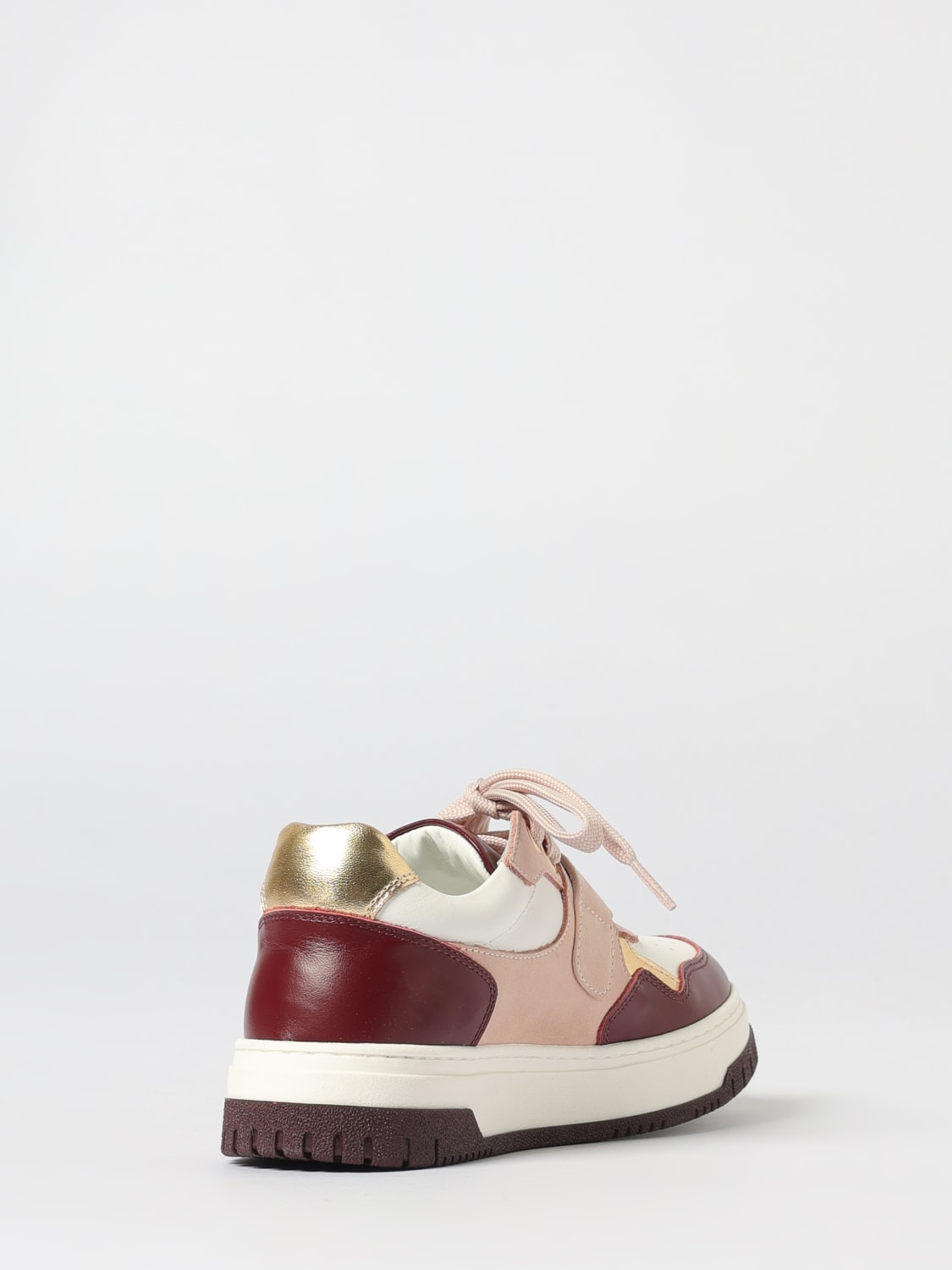 ELISABETTA FRANCHI LA MIA BAMBINA SNEAKERS: Sneakers kids Elisabetta Franchi La Mia Bambina, Burgundy - Img 3