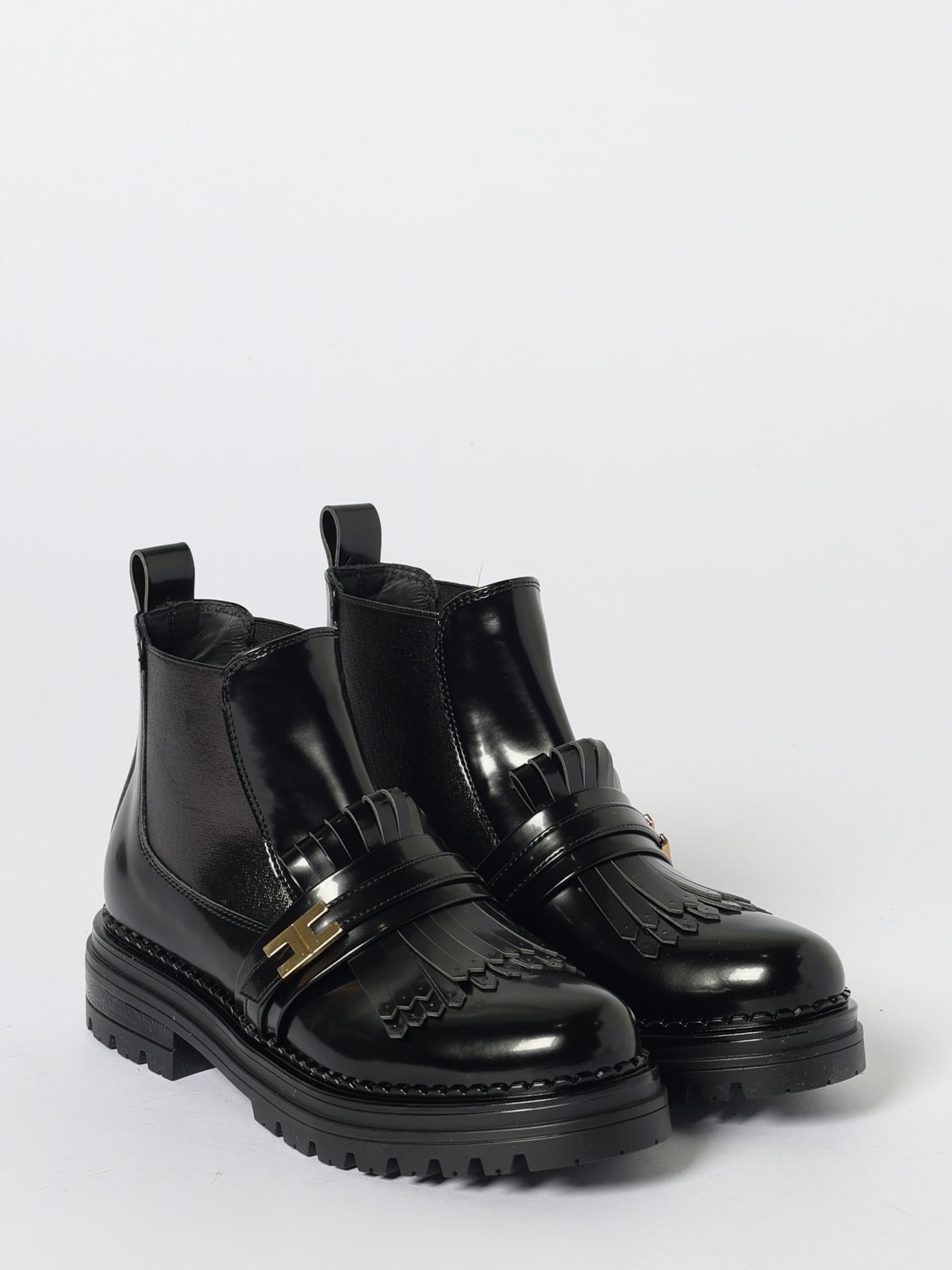 ELISABETTA FRANCHI LA MIA BAMBINA SHOES: Shoes kids Elisabetta Franchi La Mia Bambina, Black - Img 2