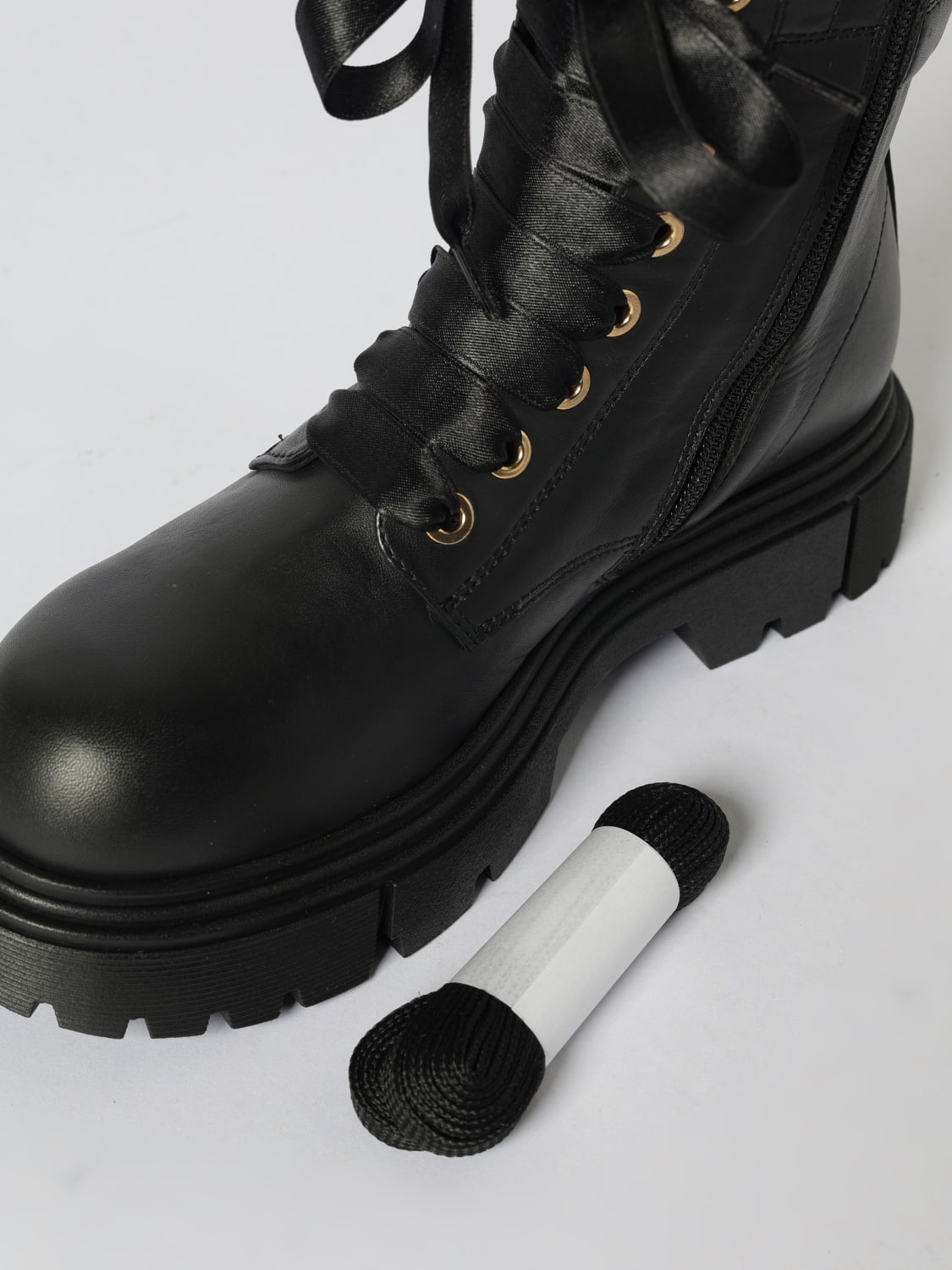 ELISABETTA FRANCHI LA MIA BAMBINA 鞋: 鞋履 儿童 Elisabetta Franchi La Mia Bambina, 黑色 - Img 4