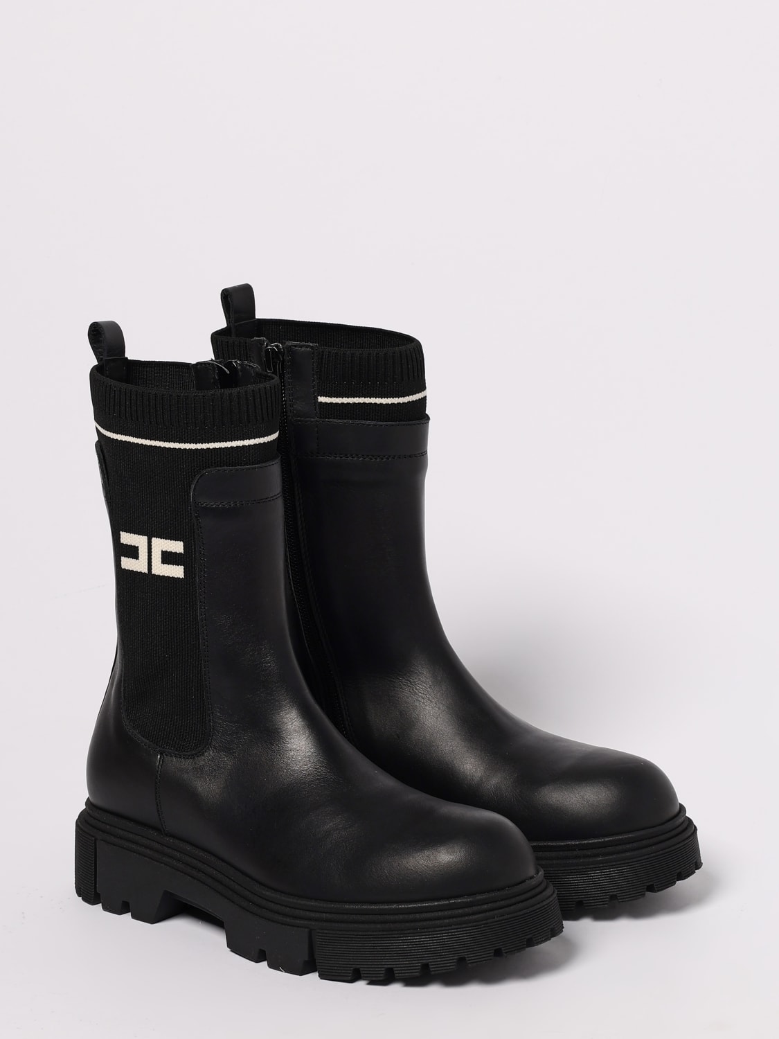 ELISABETTA FRANCHI LA MIA BAMBINA 鞋: 鞋履 儿童 Elisabetta Franchi La Mia Bambina, 黑色 - Img 2