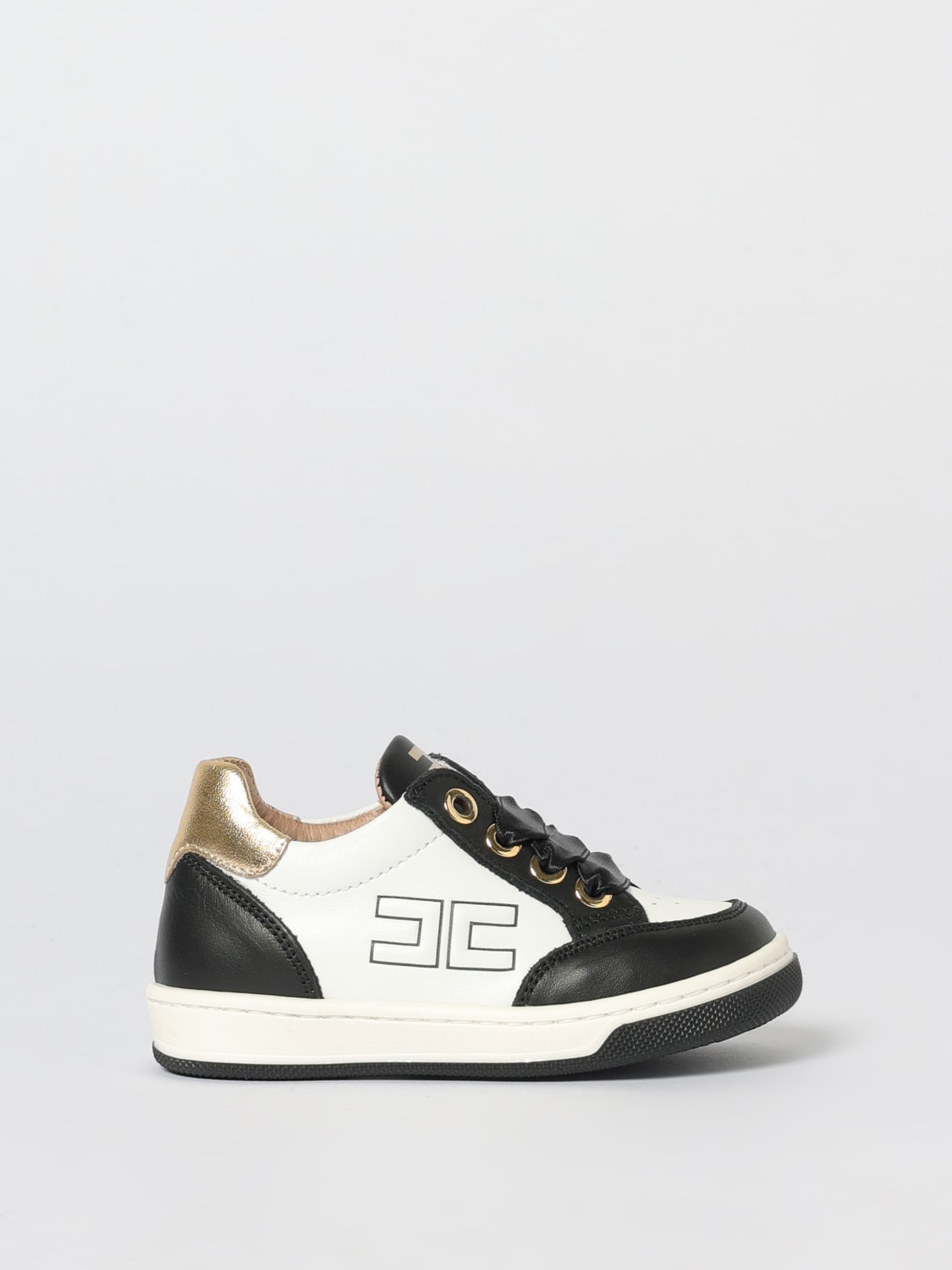 ELISABETTA FRANCHI LA MIA BAMBINA SNEAKERS: Shoes kids Elisabetta Franchi La Mia Bambina, Black - Img 1