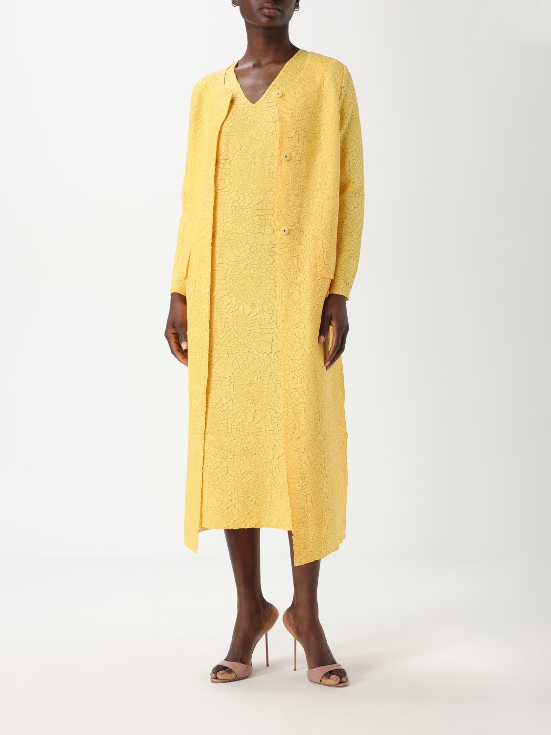 MEIMEIJ MANTEL: Mantel damen Meimeij, Limette - Img 2