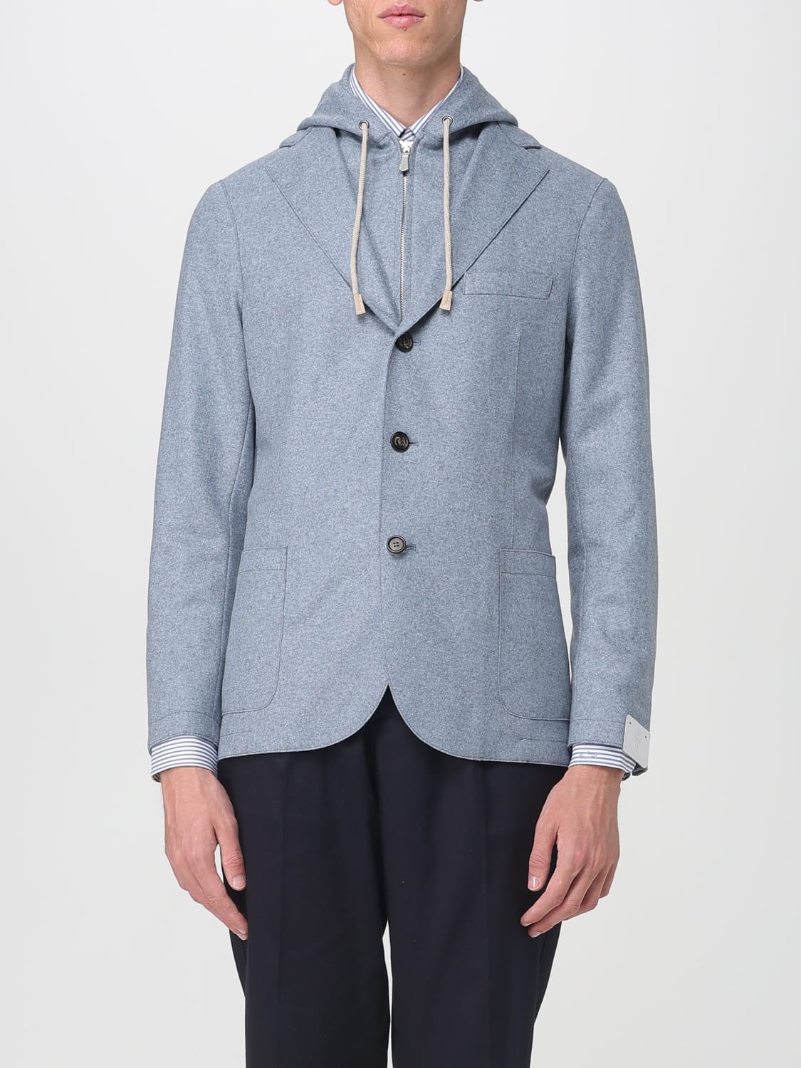 ELEVENTY CHAQUETA: Americana hombre Eleventy, Blanco - Img 1