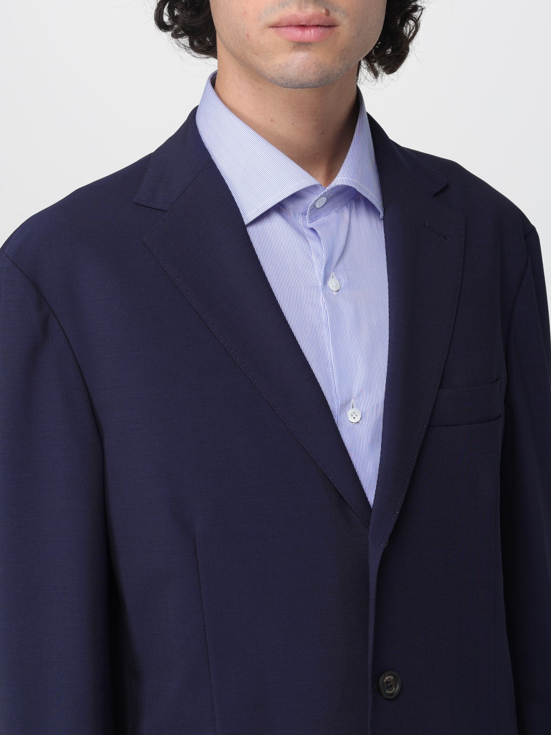 ELEVENTY КУРТКА: Блейзер Мужское Eleventy, Синий - Img 4