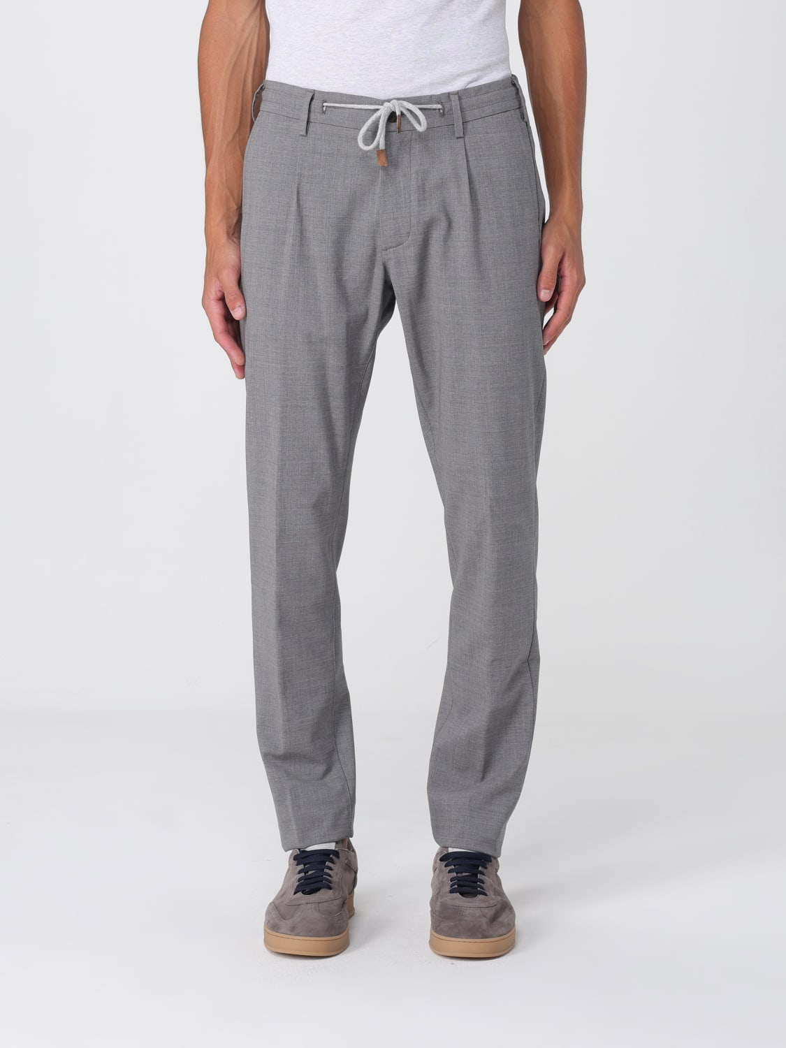 ELEVENTY PANTS: Pants men Eleventy, Grey - Img 1