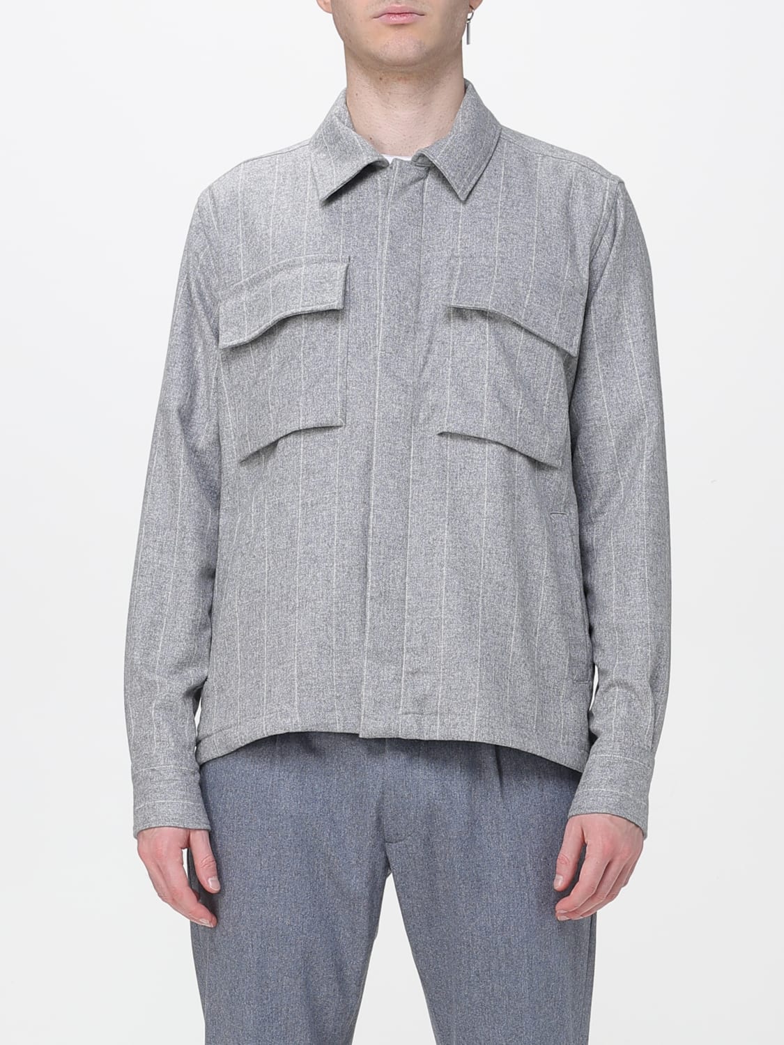 ELEVENTY JACKET: Blazer men Eleventy, Grey - Img 1