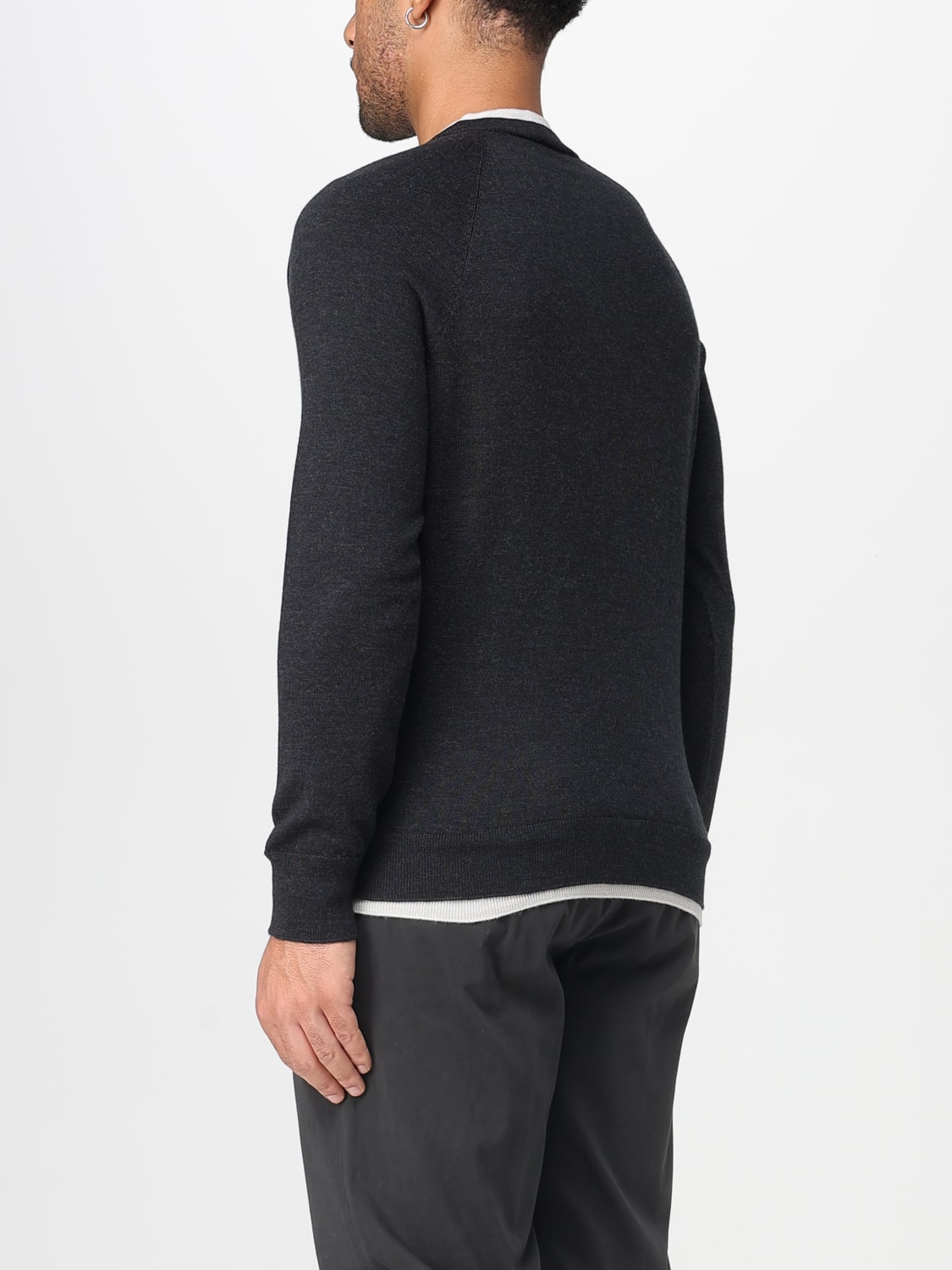 ELEVENTY 毛衣: 毛衣 男士 Eleventy, 灰色 - Img 2