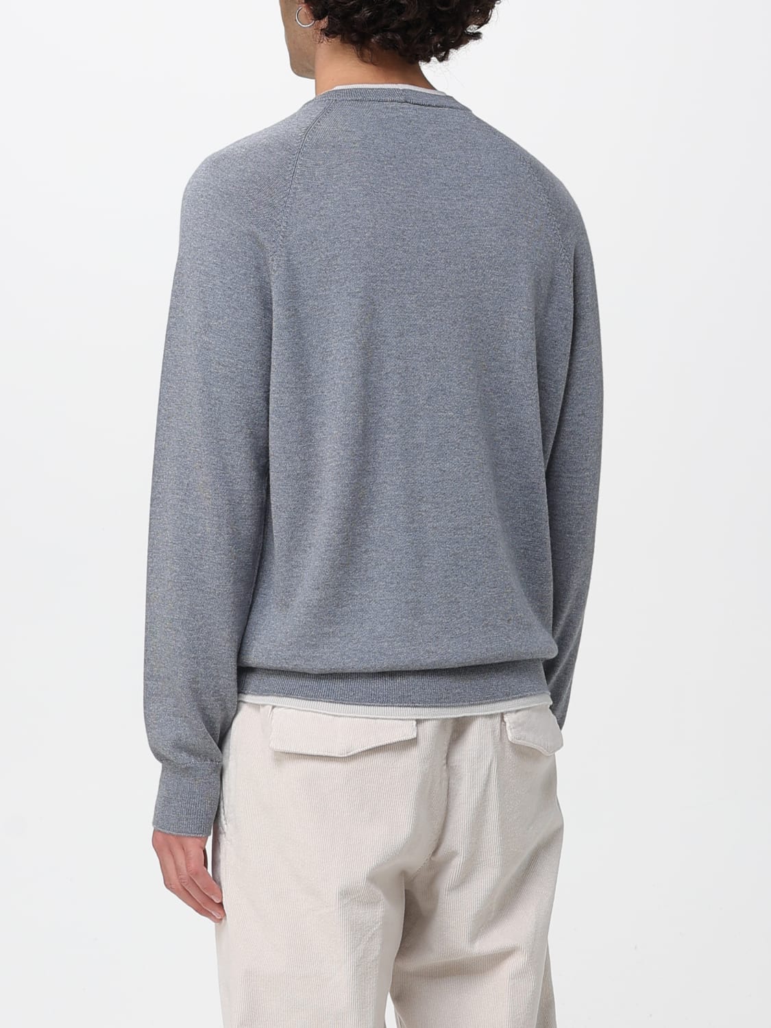 ELEVENTY 毛衣: 毛衣 男士 Eleventy, 灰色 2 - Img 2