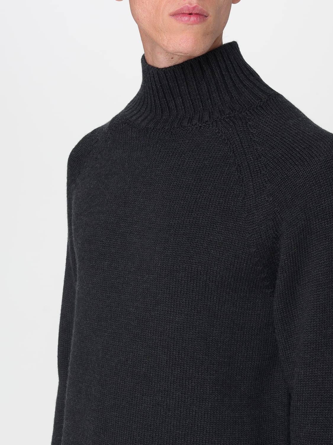ELEVENTY SWEATER: Sweater men Eleventy, Charcoal - Img 3