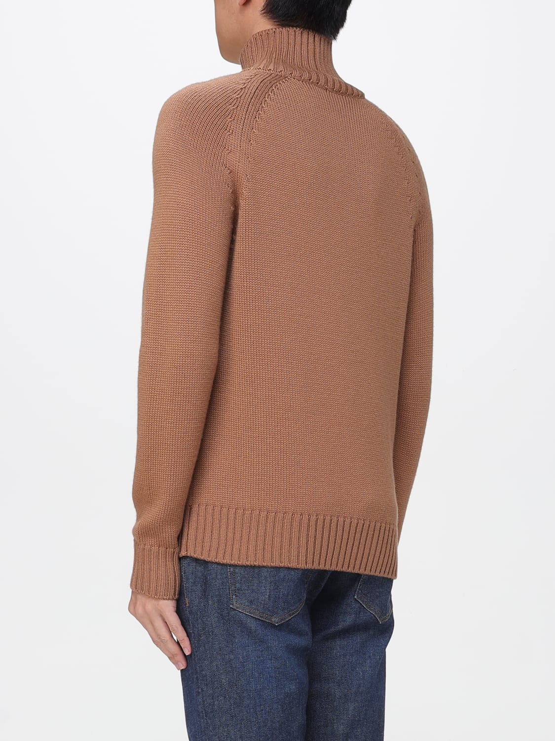 ELEVENTY PULLOVER: Pullover herren Eleventy, Camel - Img 2