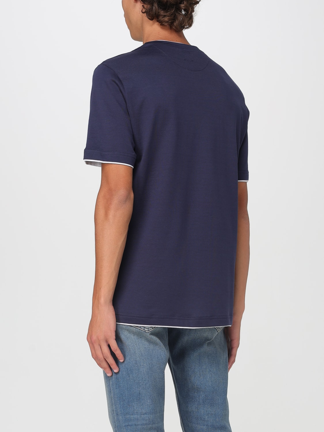 ELEVENTY T-SHIRT: T-shirt men Eleventy, Blue - Img 2