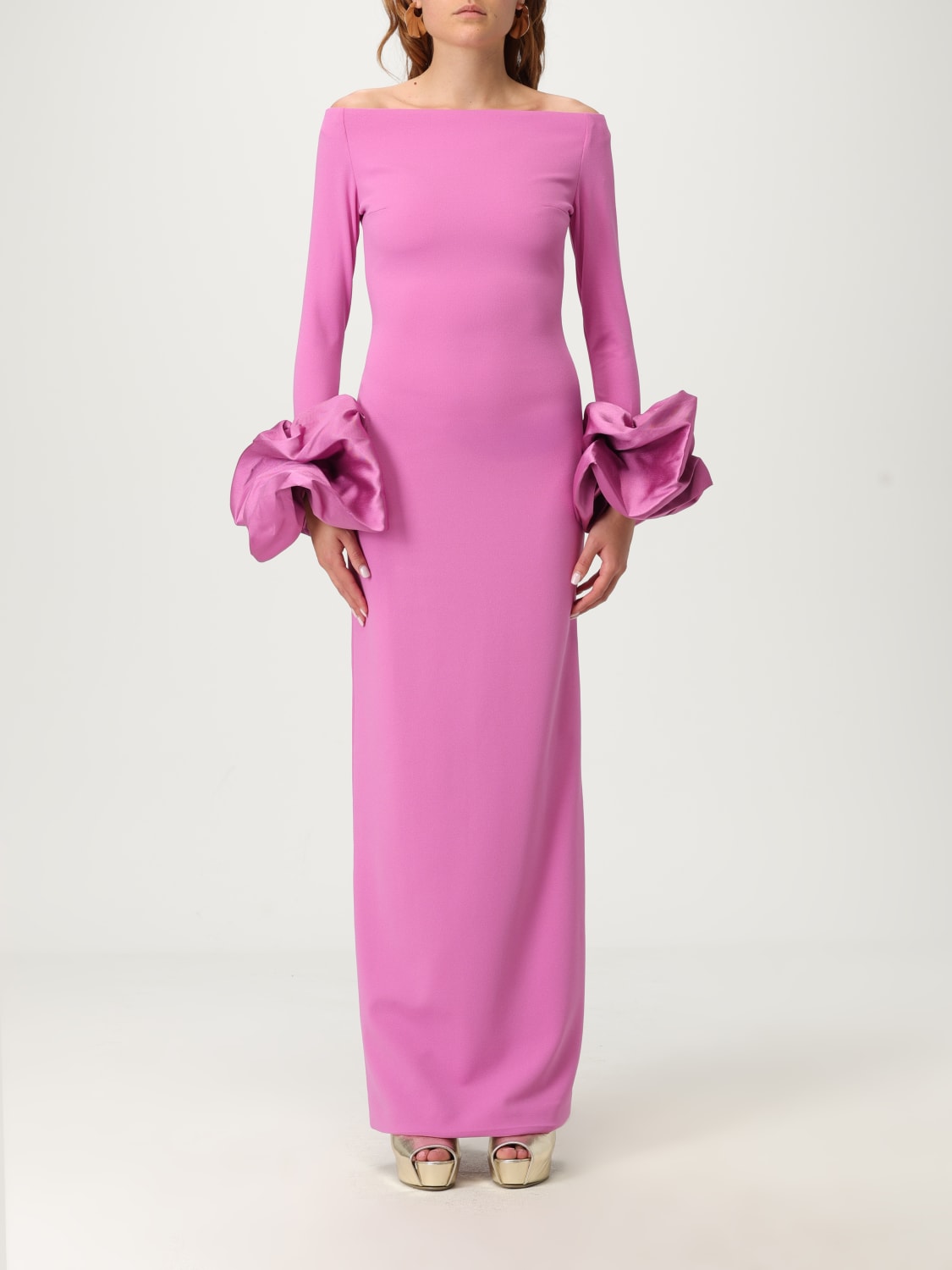SOLACE LONDON DRESS: Dress woman Solace London, Fuchsia - Img 1