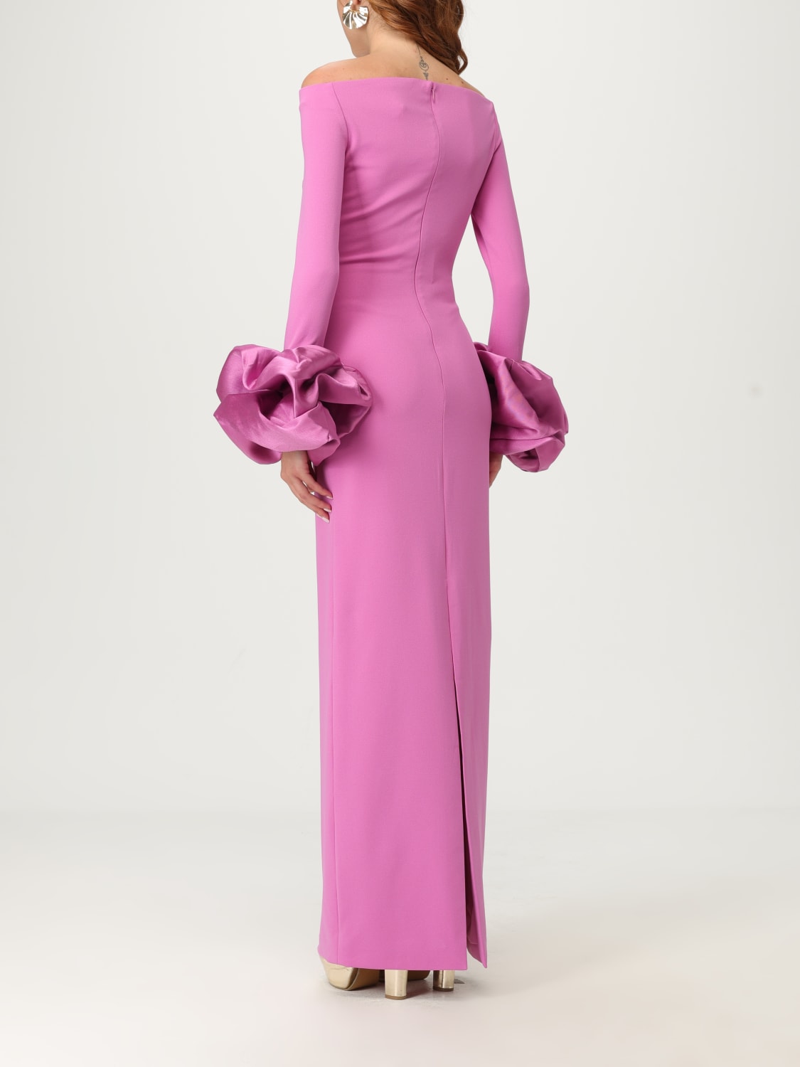 SOLACE LONDON DRESS: Dress woman Solace London, Fuchsia - Img 2