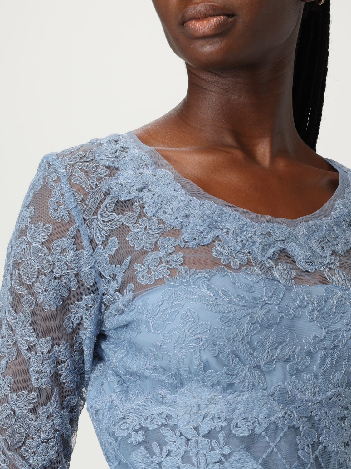 ERMANNO SCERVINO DRESS: Dress woman Ermanno Scervino, Gnawed Blue - Img 4