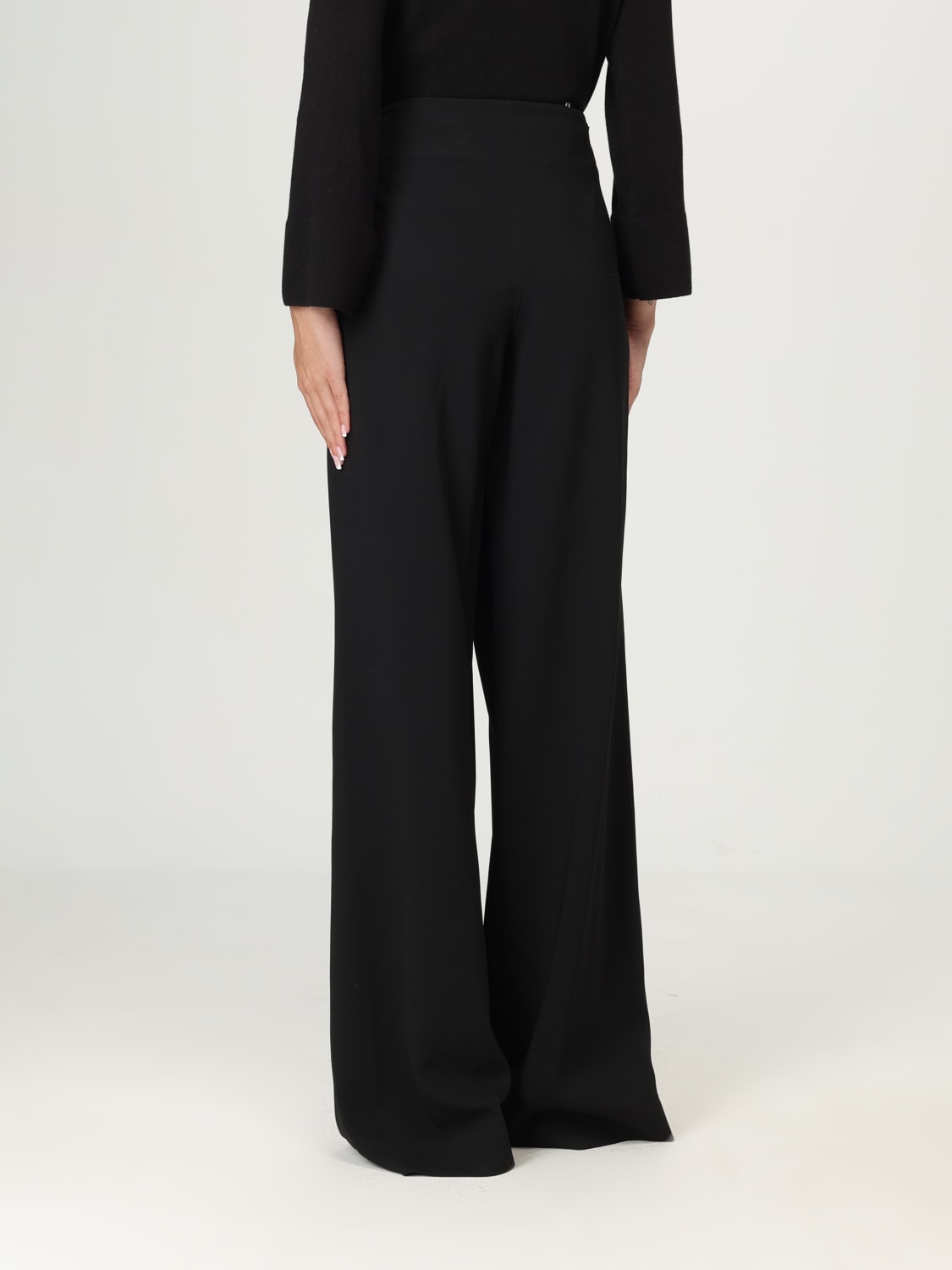 ERMANNO SCERVINO パンツ: パンツ レディース Ermanno Scervino, ブラック - Img 3