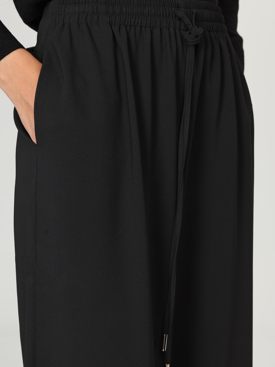 ERMANNO SCERVINO パンツ: パンツ レディース Ermanno Scervino, ブラック - Img 5