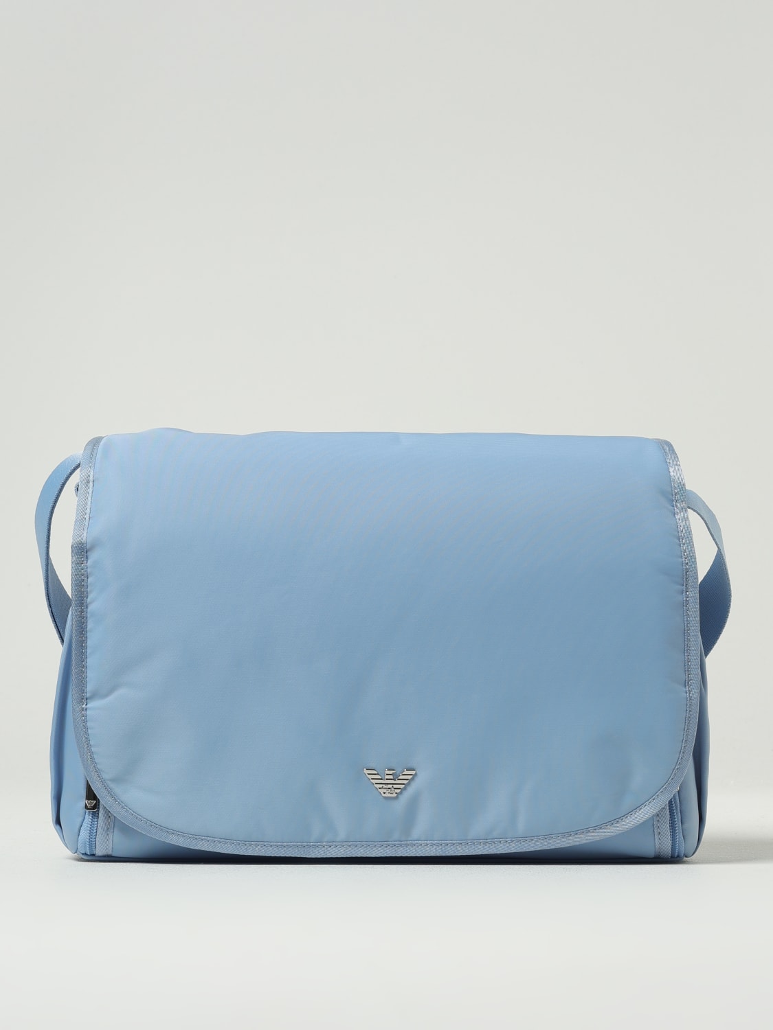 EMPORIO ARMANI TROUSSEAU: Sac enfant Emporio Armani, Bleu Azur - Img 1
