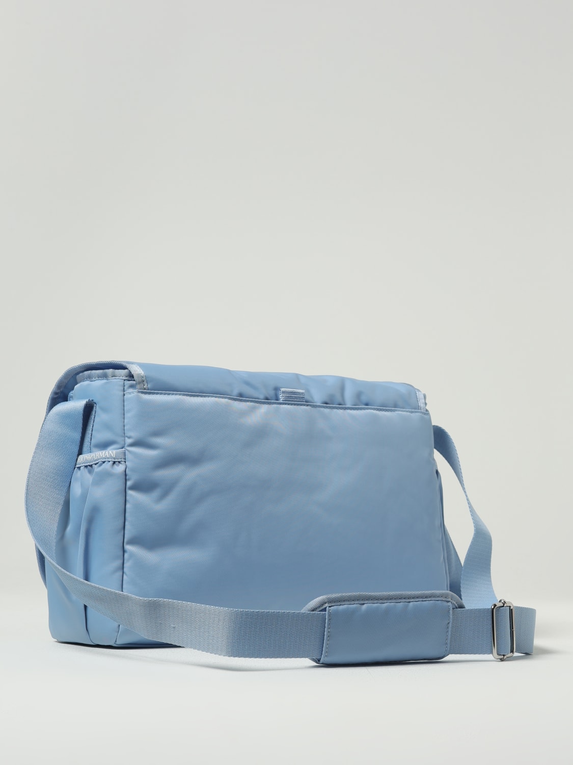 EMPORIO ARMANI TROUSSEAU: Sac enfant Emporio Armani, Bleu Azur - Img 2