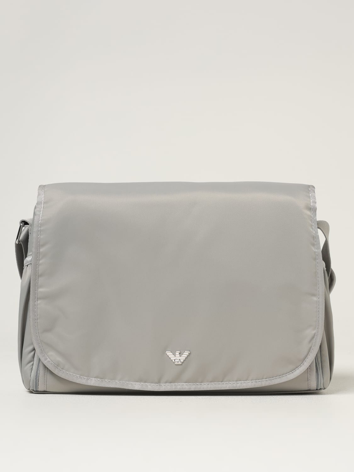 EMPORIO ARMANI BLANKET SET: Bag kids Emporio Armani, Grey - Img 1