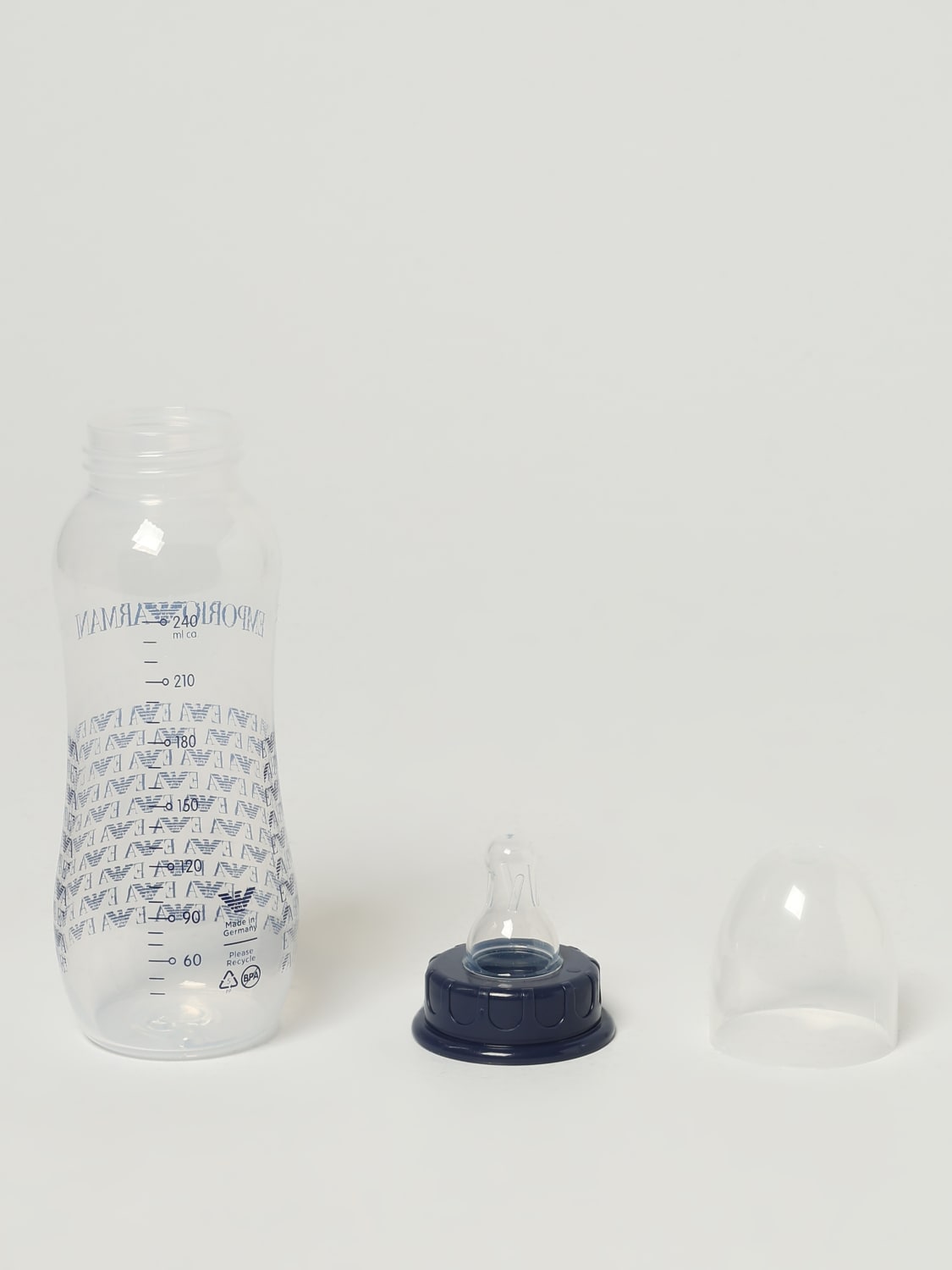 EMPORIO ARMANI FEEDING BOTTLE: Feeding bottle kids Emporio Armani, Blue - Img 2