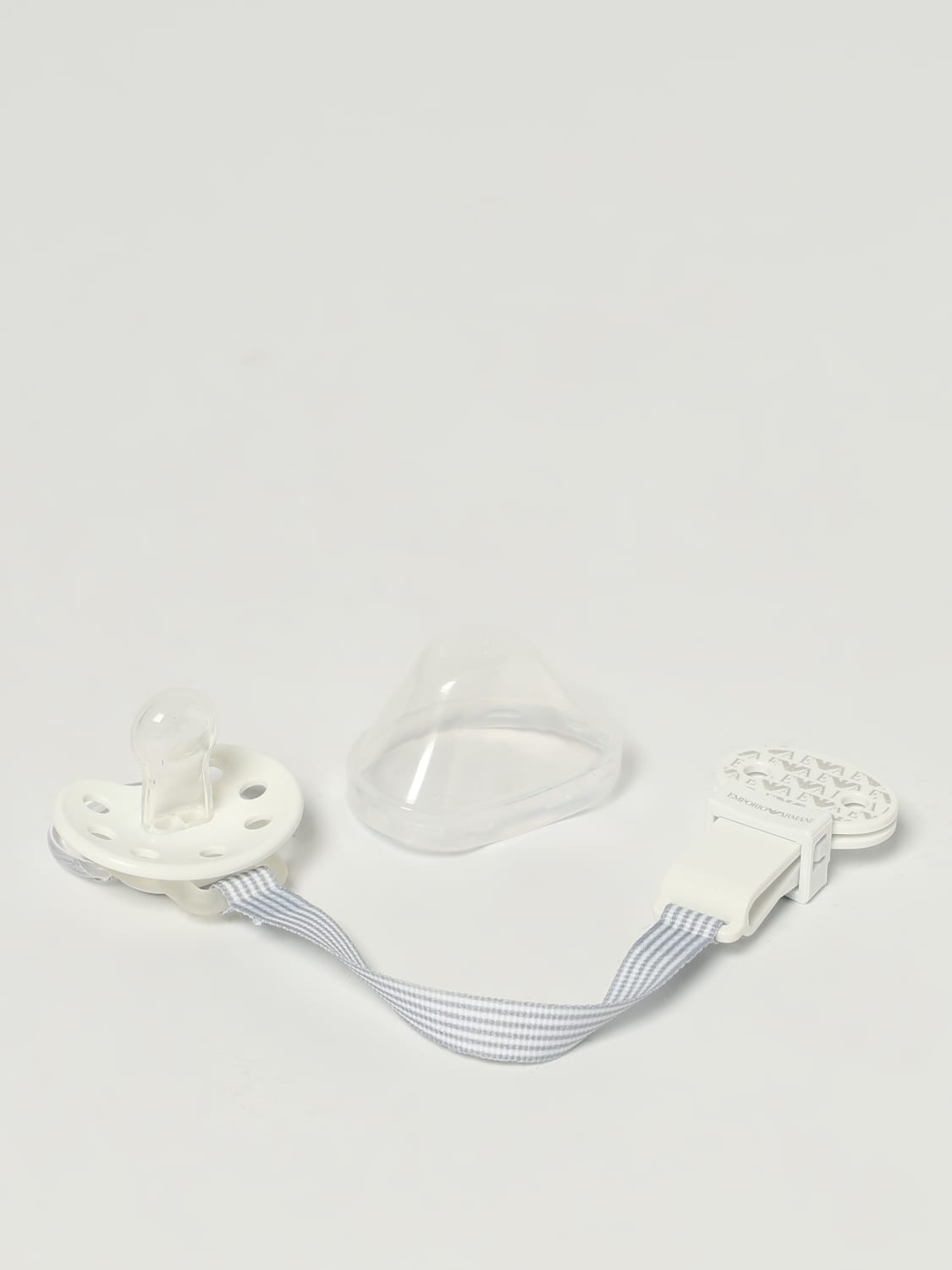 EMPORIO ARMANI PACIFIER: Pacifier kids Emporio Armani, White - Img 2