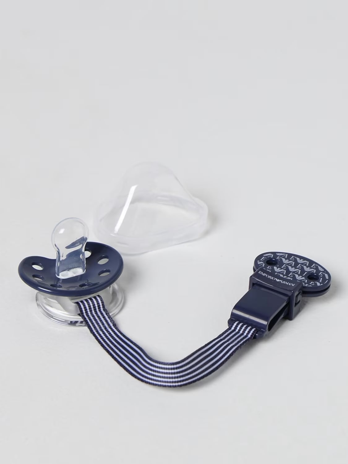 EMPORIO ARMANI CHUPETE: Chupete niños Emporio Armani, Azul Oscuro - Img 2