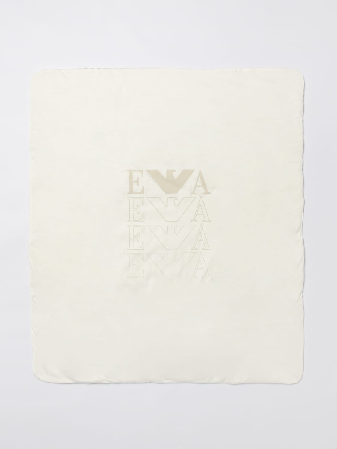 EMPORIO ARMANI BLANKET: Bedcovers and blankets lifestyle Emporio Armani, Beige - Img 2
