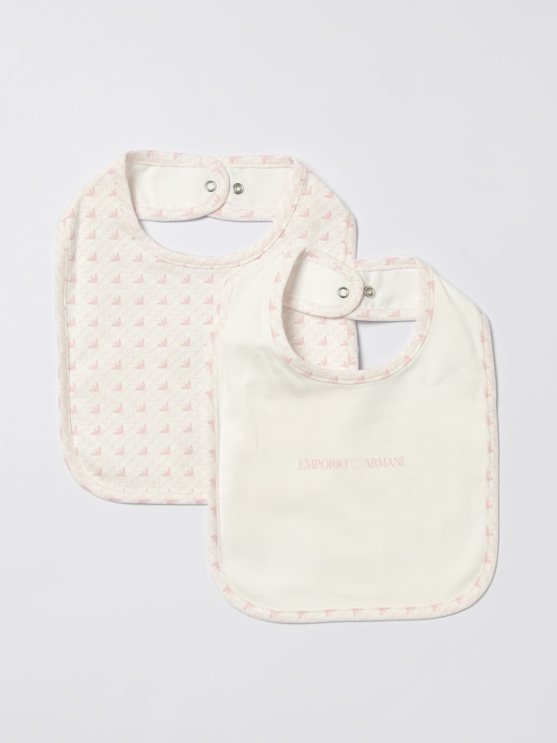 EMPORIO ARMANI BIB: Bib kids Emporio Armani, Pink - Img 1