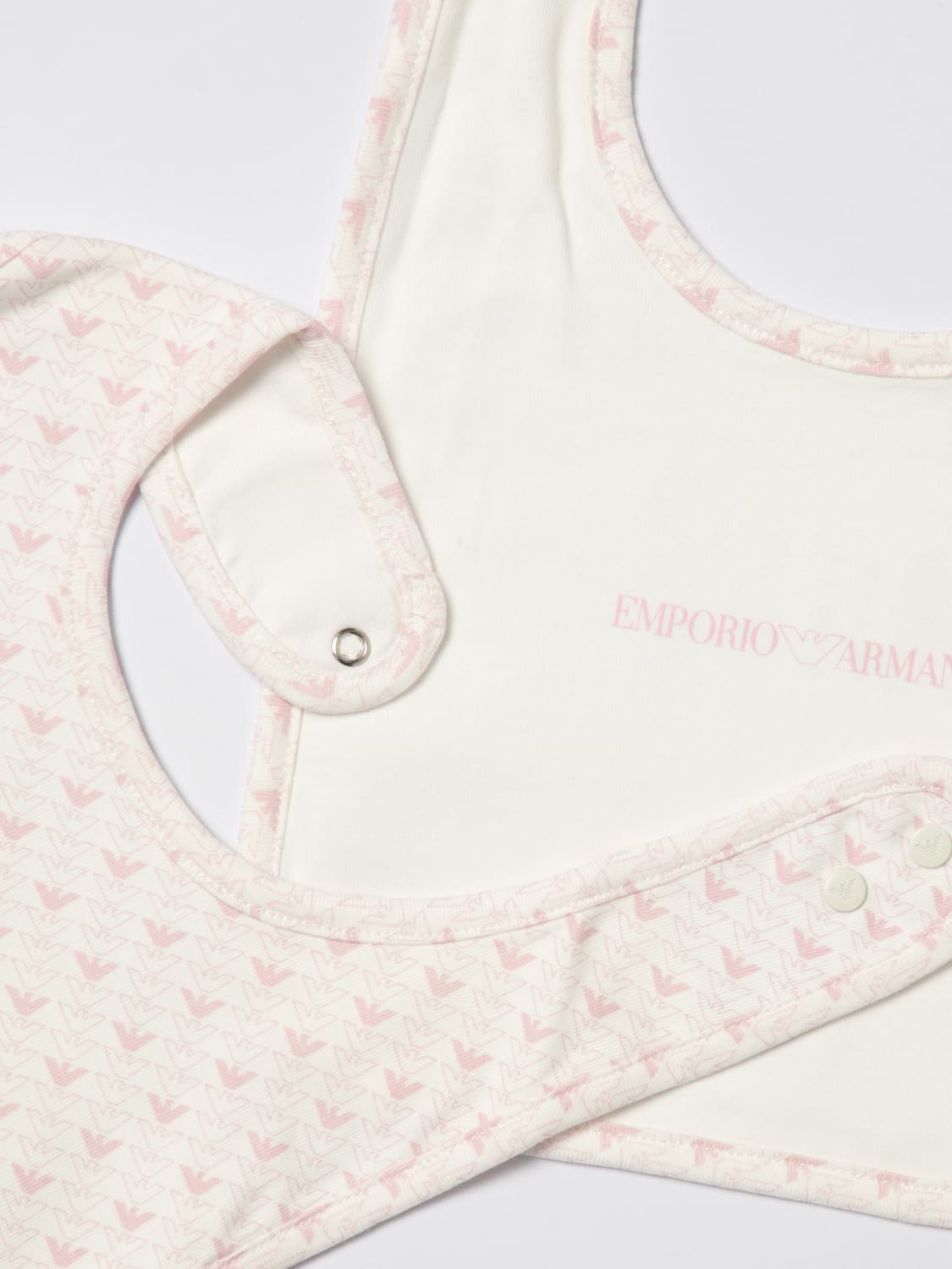 EMPORIO ARMANI BIB: Bib kids Emporio Armani, Pink - Img 2
