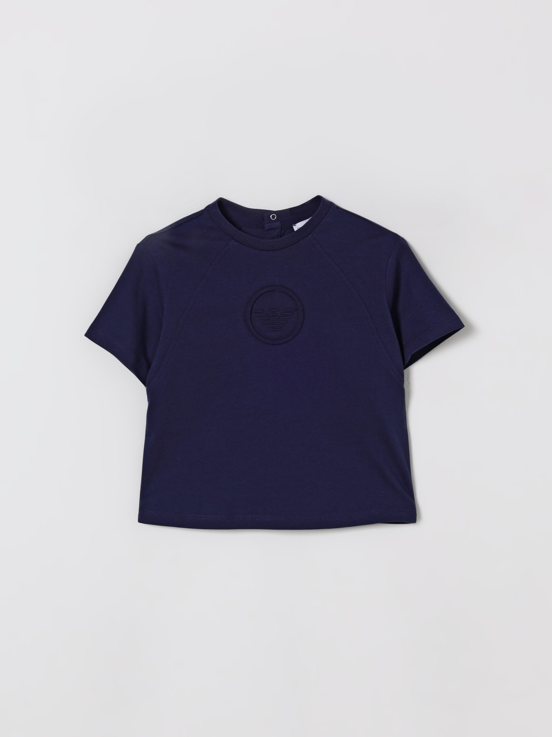 EMPORIO ARMANI T-SHIRT: T-shirt kids Emporio Armani, Navy - Img 1